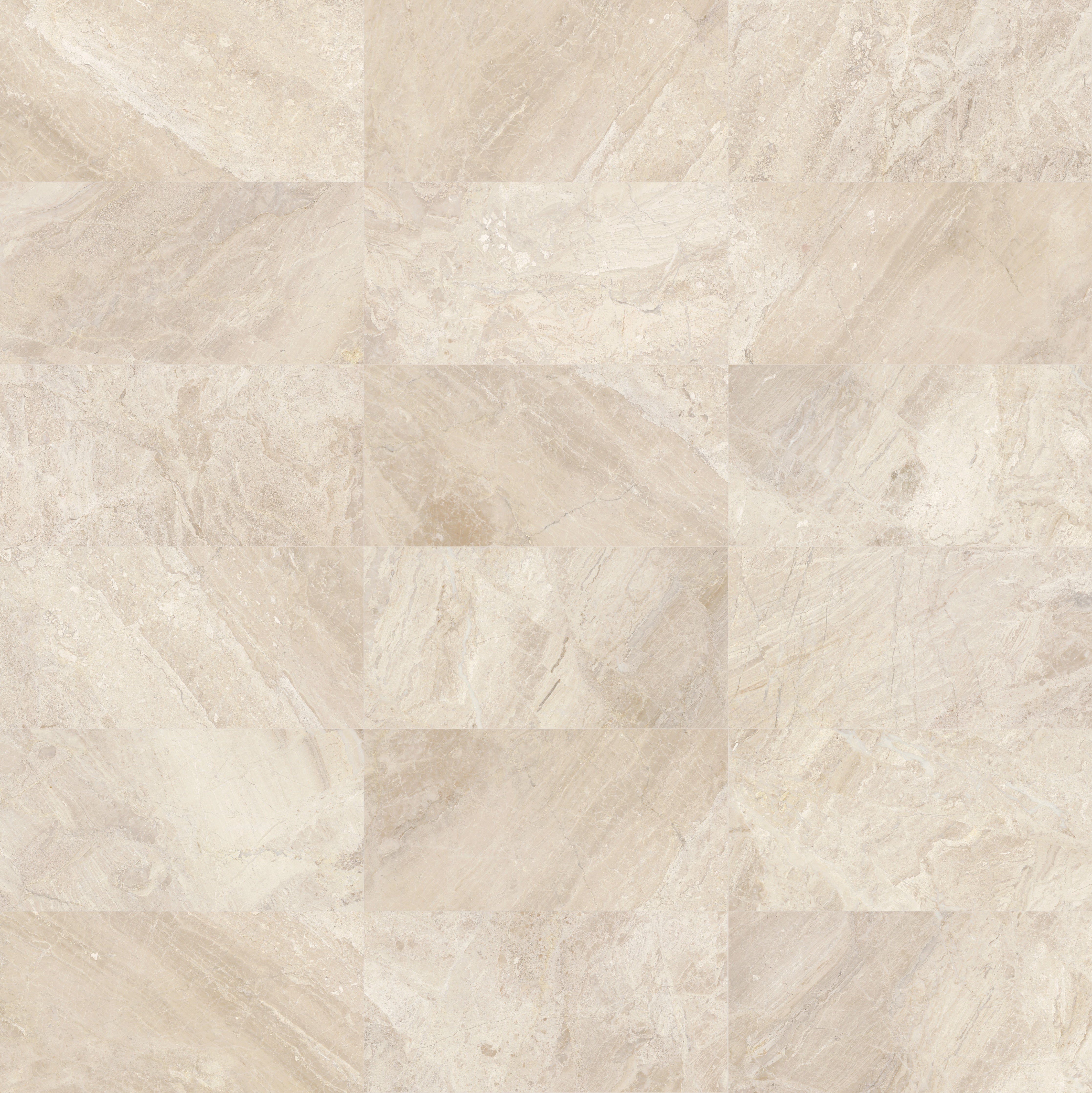 Impero Reale marble trim by Anatolia, top-down product view, 1 1/4"×12"×7/8" size. Turkish marble for floors and walls.