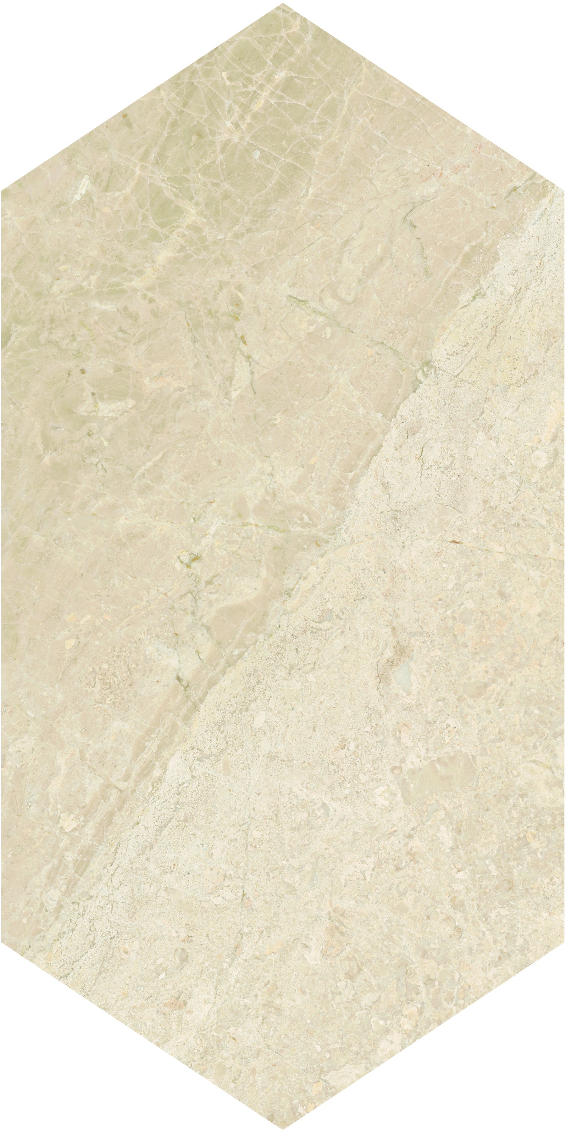 Impero Reale marble field tile by Anatolia, top-down product view, 24"×19 11/16"×15/32" size. Turkish marble for floors and walls.