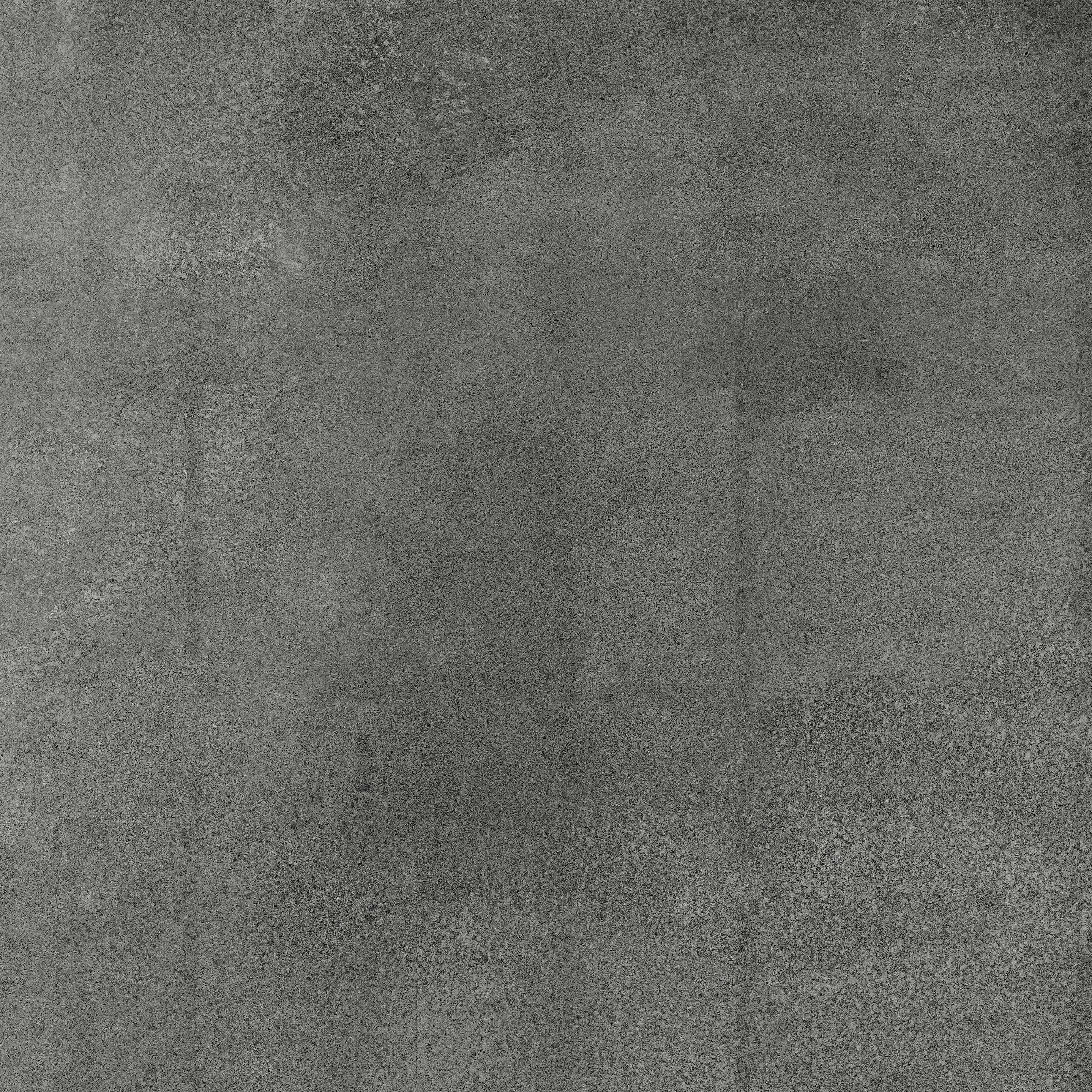 Industria Graphite porcelain field tile by Anatolia, top-down product view, 32"×3/8" size. Turkish porcelain for floors and walls.