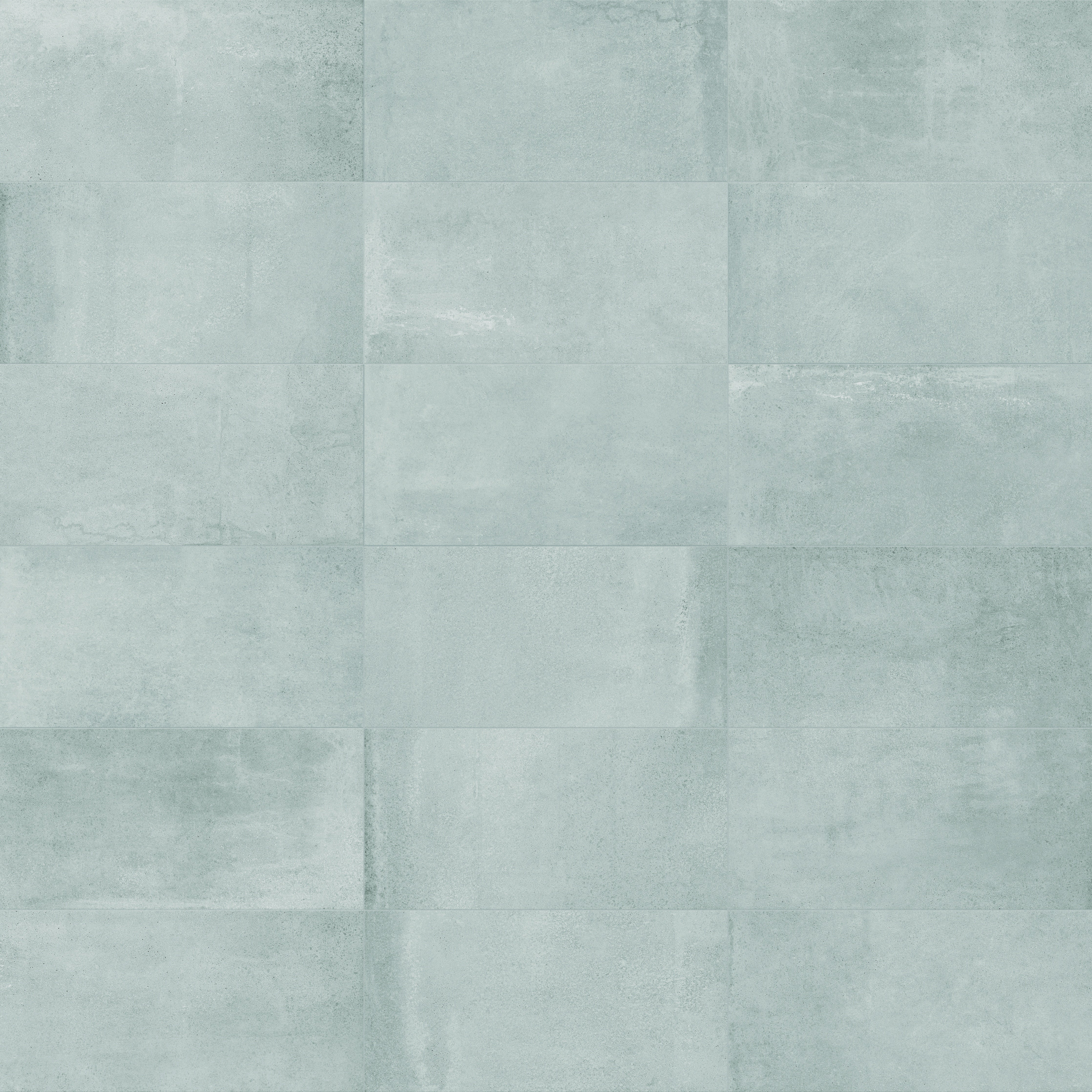 Industria Lithium porcelain trim by Anatolia, top-down product view, 3"×24"×11/32" size. Turkish porcelain for floors and walls.