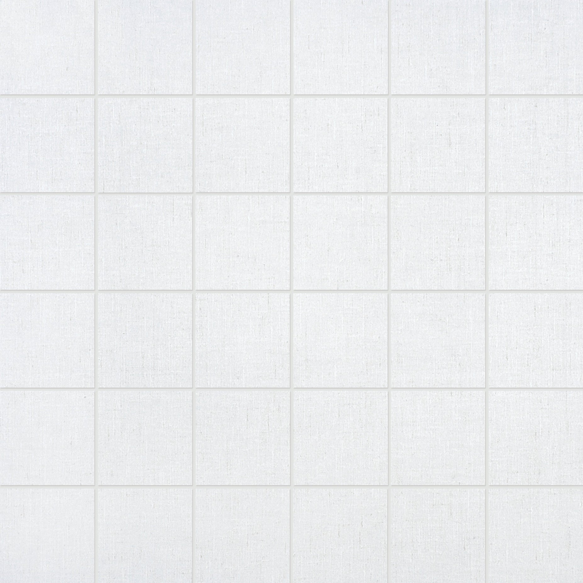 Keaton Ice ceramic mosaic by Anatolia, top-down product view, 12 15/16"×12 15/16"×5/16" size. Turkish ceramic for floors and walls.
