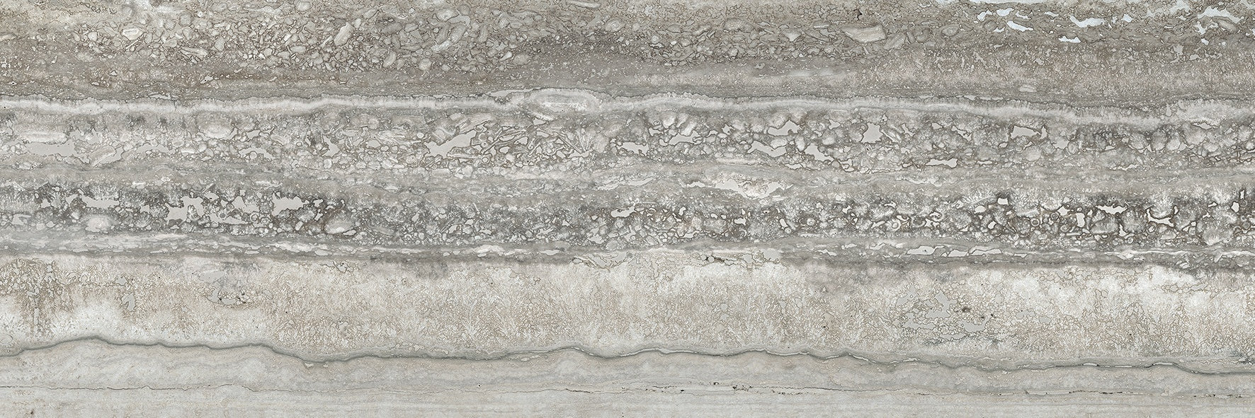 LA MARCA: Travertino Instrata Porcelain Field Tile (4"×12"×11/32" | Honed | Rectified)