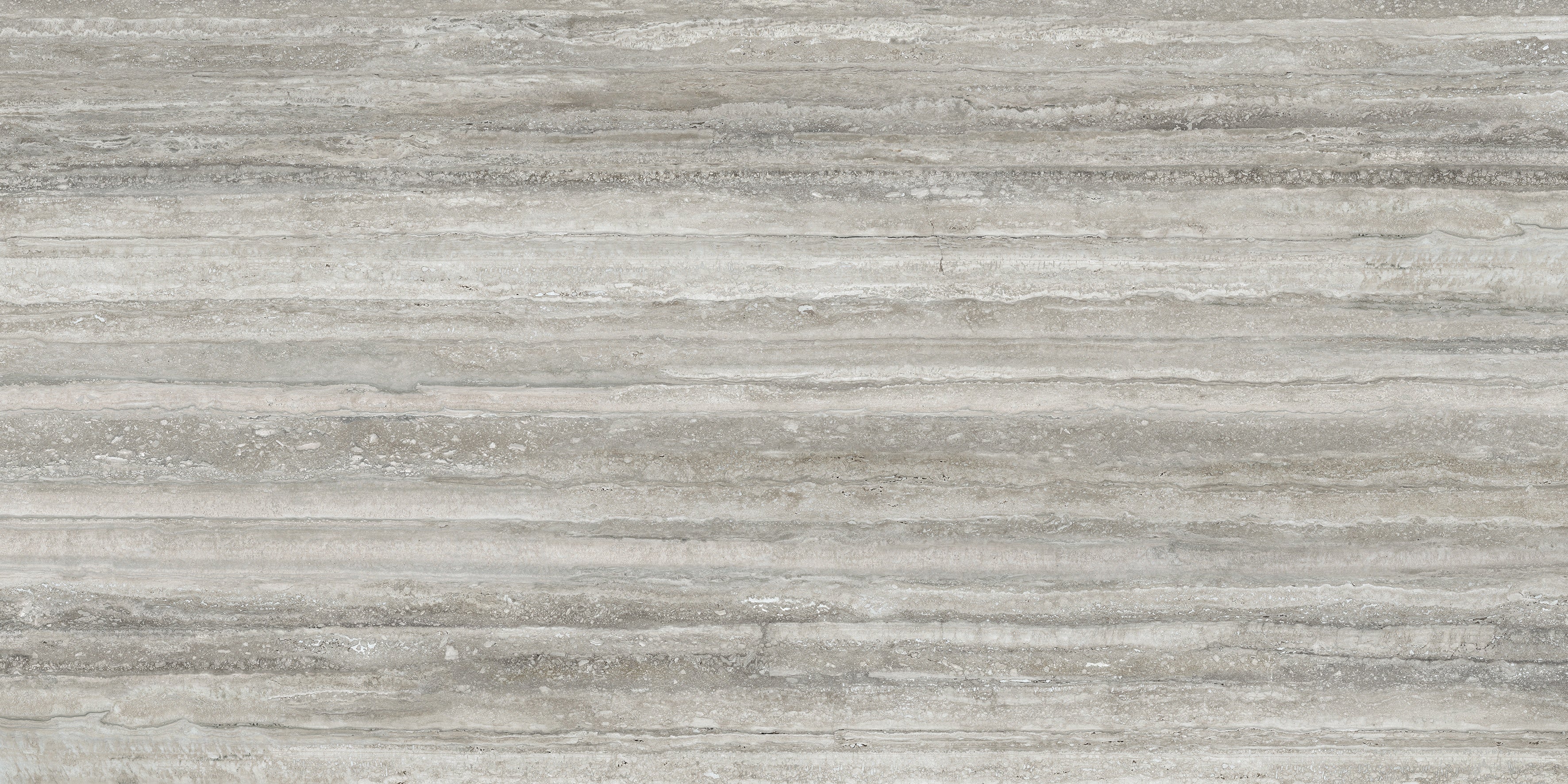 LA MARCA: Travertino Instrata Porcelain Field Tile (24"×48"×11/32" | Honed | Rectified)