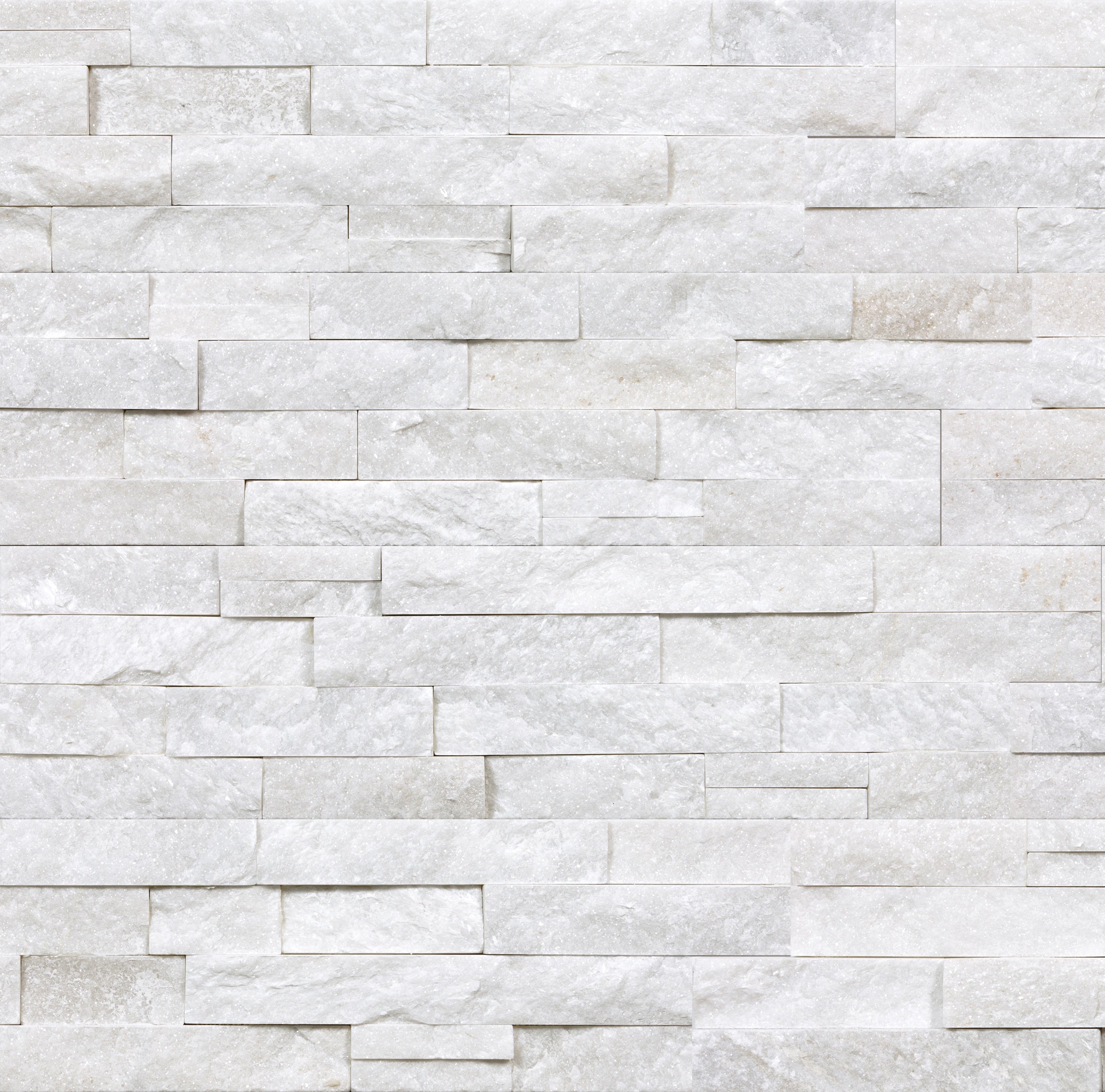 Ledger Stone Glacier quartzite trim by Anatolia, top-down product view, 6"×18"×23/32" size. Chinese quartzite for floors and walls.