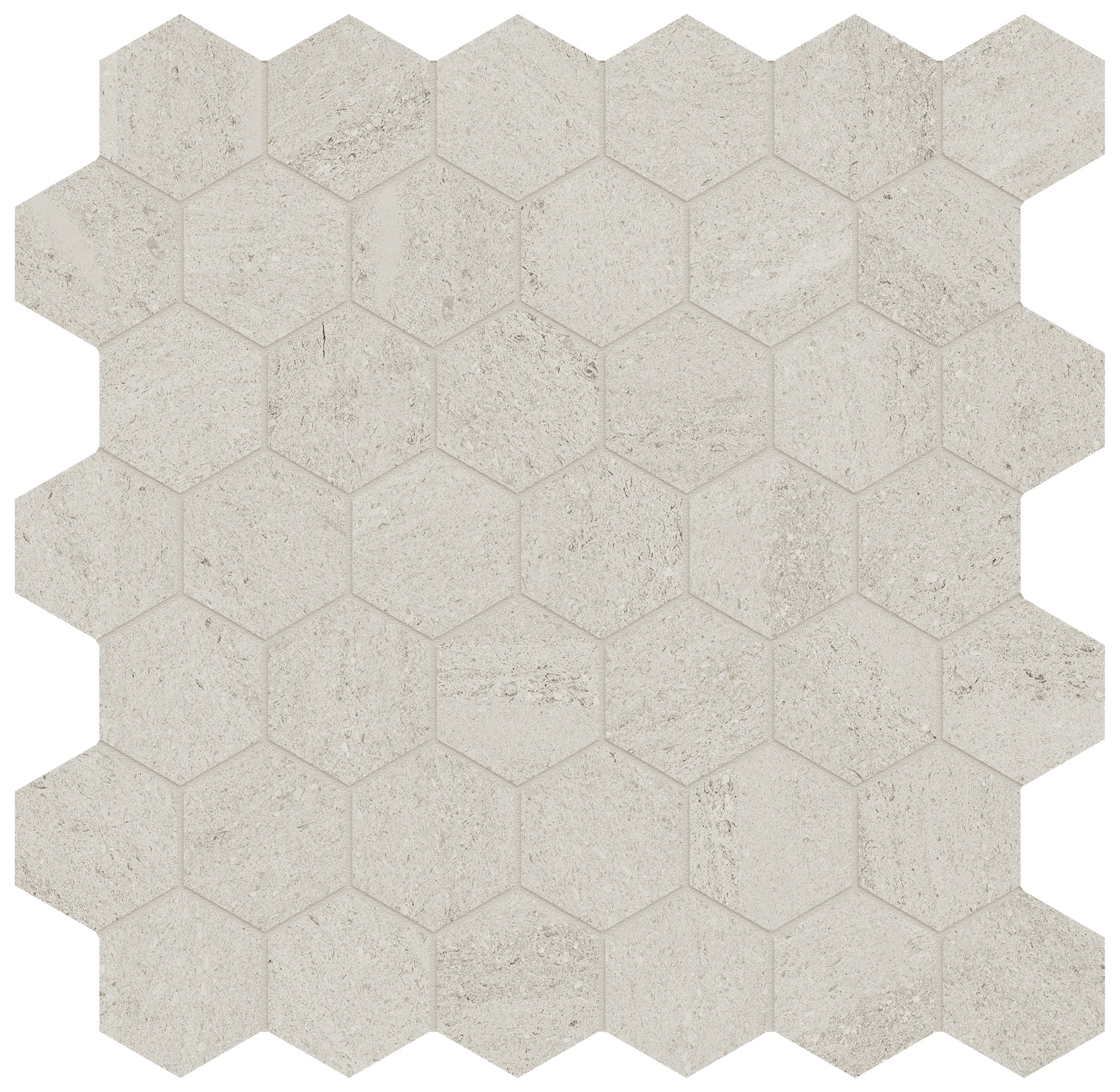 Lithoform Veincut Dunes porcelain mosaic by Anatolia, top-down product view, 11 23/32"×11 27/32"×11/32" size. Turkish porcelain for floors and walls.