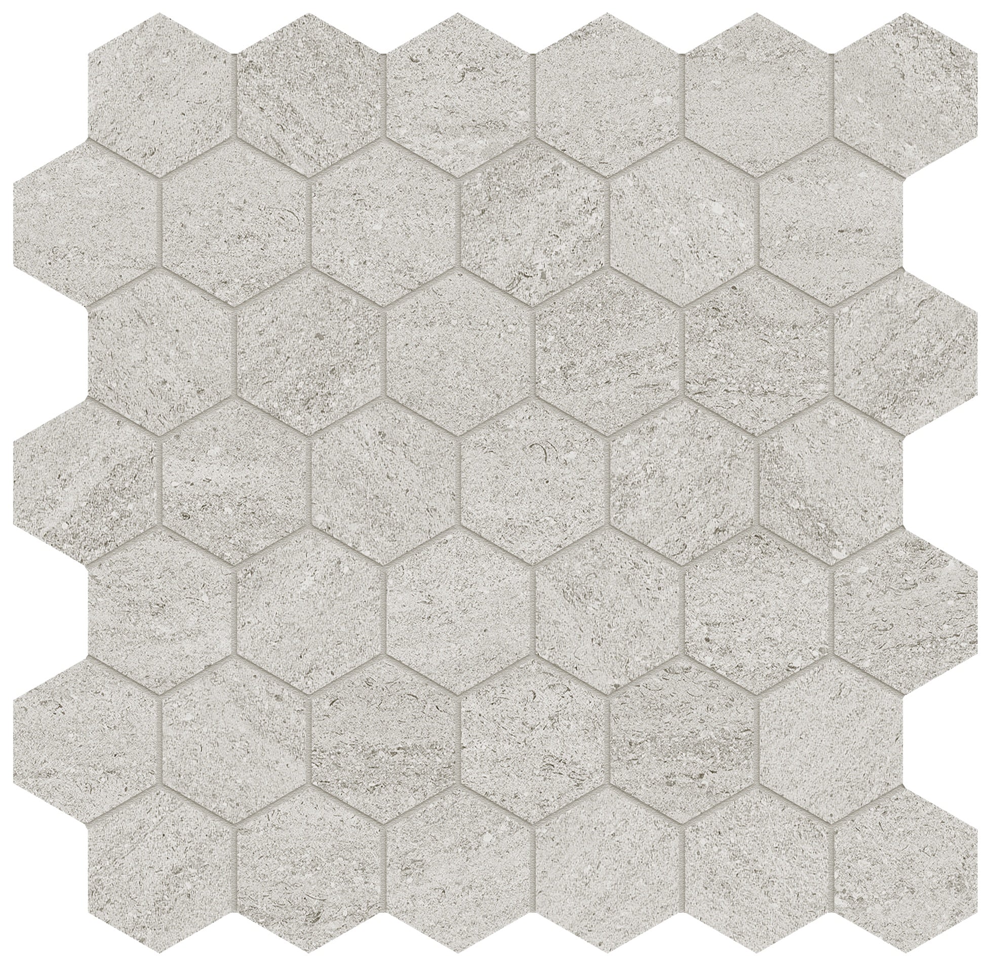 Lithoform Veincut Vista porcelain mosaic by Anatolia, top-down product view, 11 23/32"×11 27/32"×11/32" size. Turkish porcelain for floors and walls.
