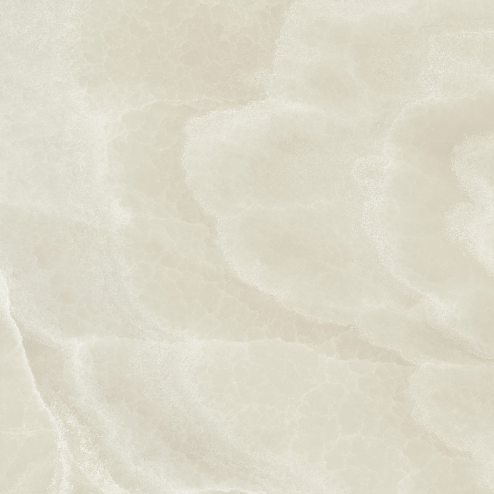Lustra Onyx Crema porcelain field tile by Anatolia, top-down product view, 24"×11/32" size. Turkish porcelain for floors and walls.