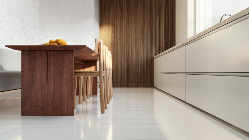 Anatolia Majesto Bianco Stratura polished porcelain tile in a room setting — available at Surface Group lifestyle image