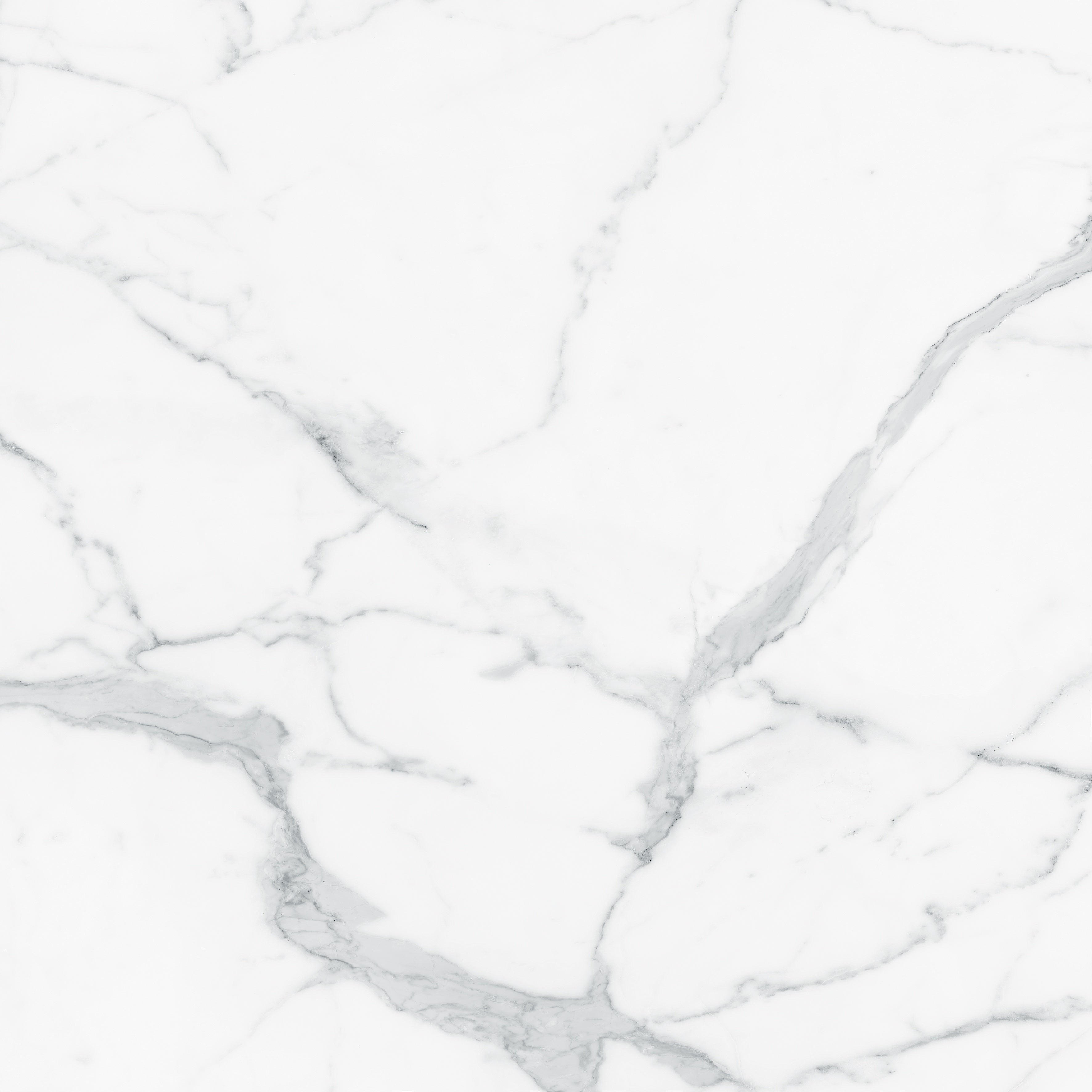 Majesto Statuario porcelain field tile by Anatolia, top-down product view, 48"×11/32" size. Turkish porcelain for floors and walls.
