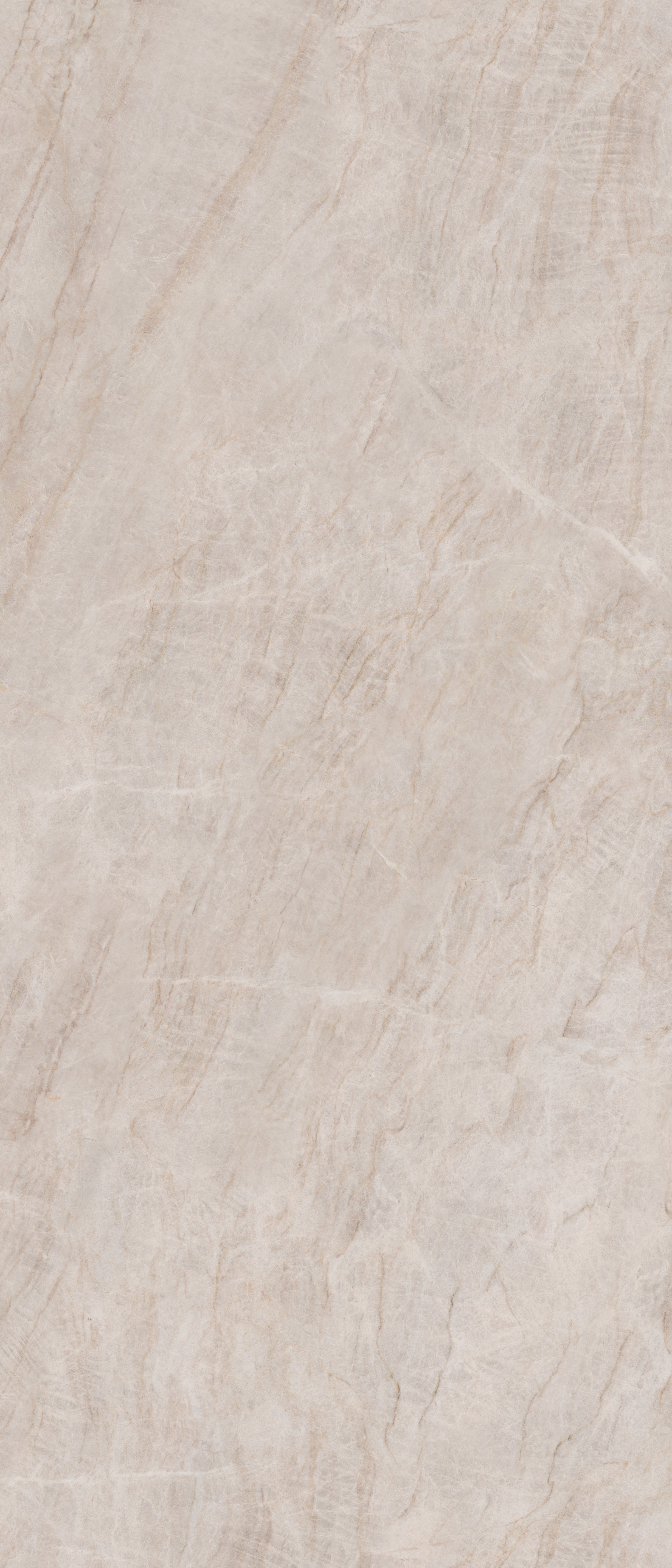 Majesto Taj Mahal sintered stone slabs by Anatolia, top-down product view, 48"×110"×1/4" size. Turkish sintered stone for floors and walls.