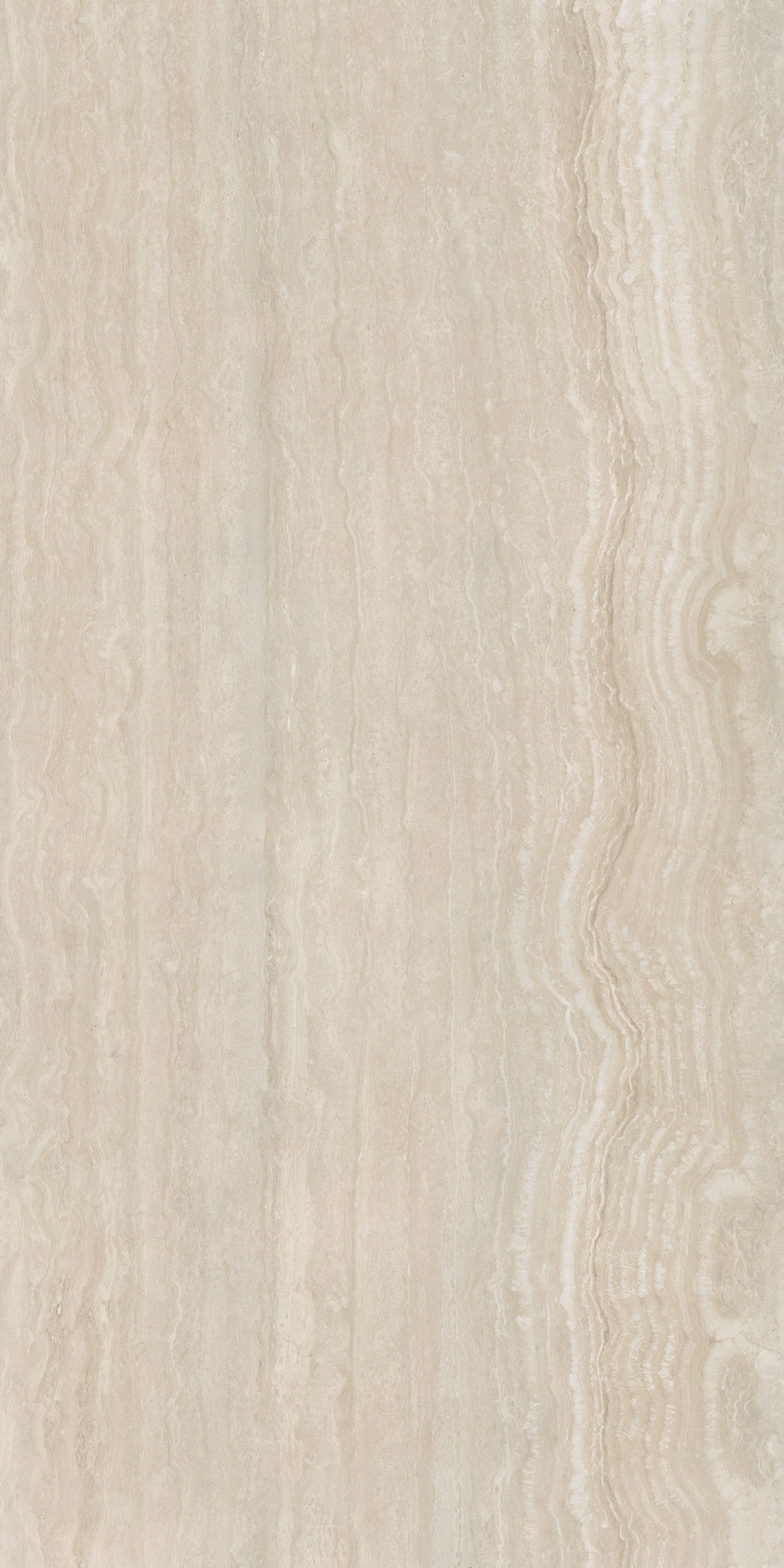 MAJESTO: Travertino Classico Sintered Stone Slabs (63"×126"×1/4" | Organic Matte | Rectified)