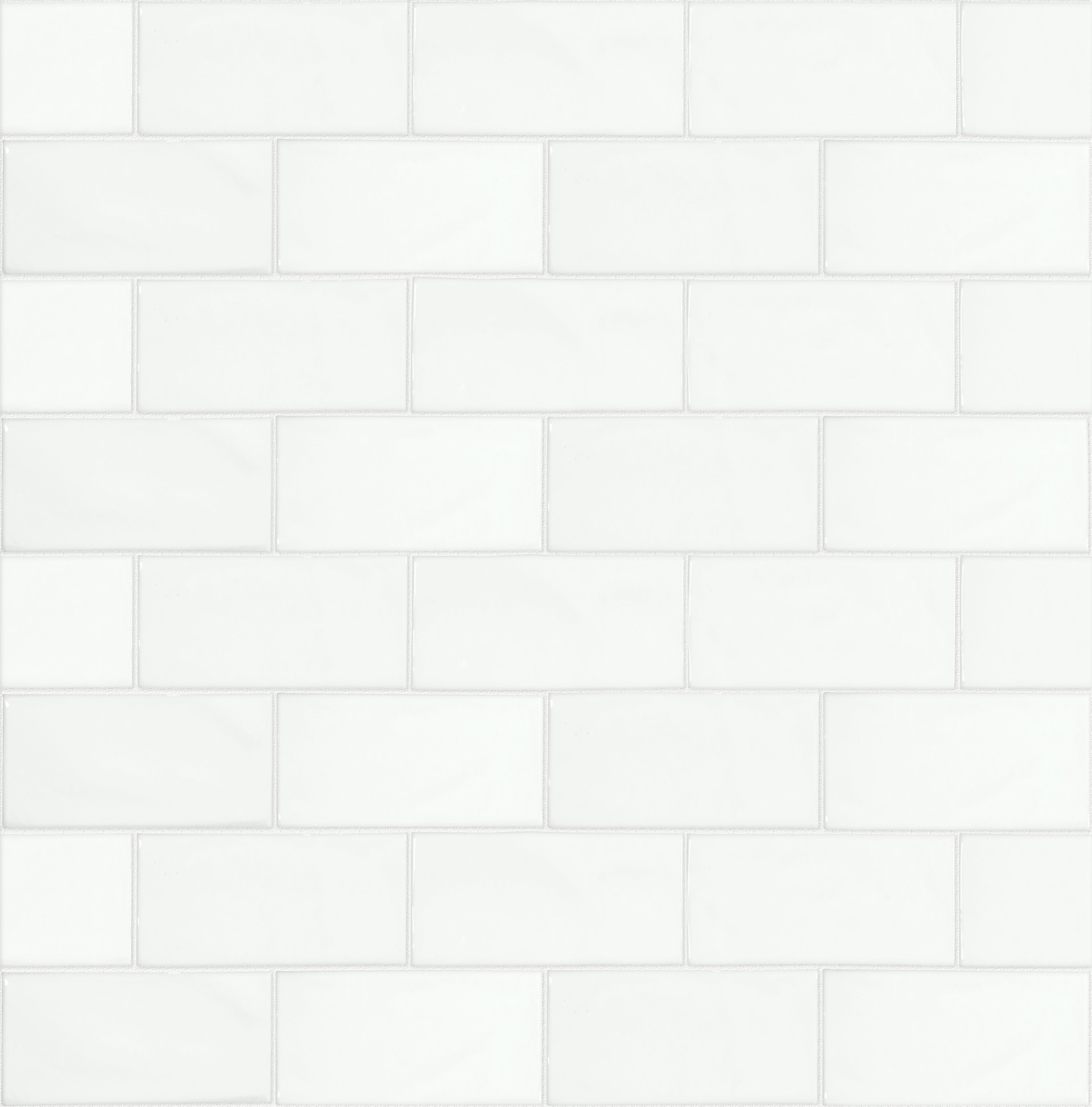 Marlow Cloud ceramic field tile by Anatolia, top-down product view, 3"×6"×3/8" size. Turkish ceramic for floors and walls.