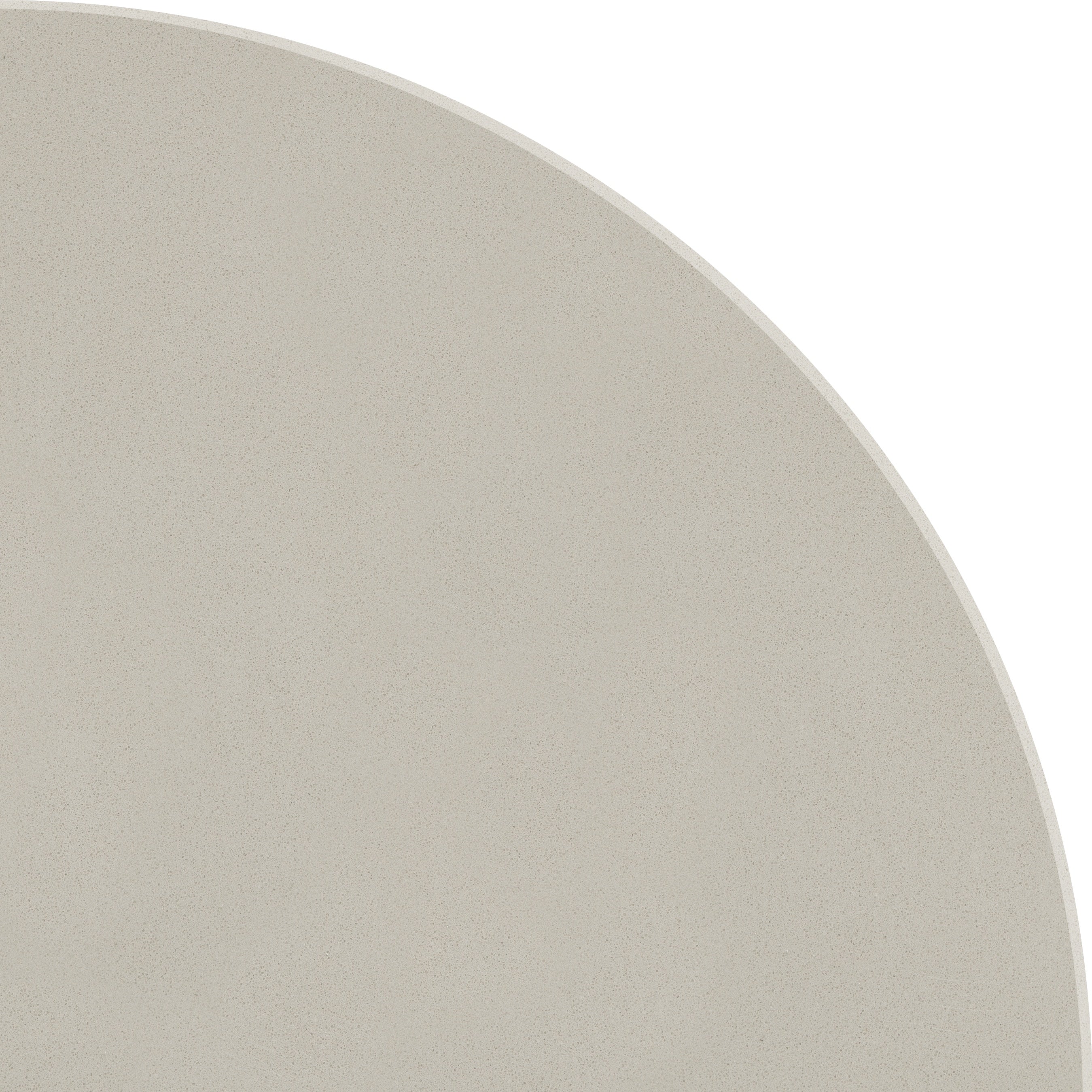 Marmiline Snow engineered stone trim by Anatolia, top-down product view, 8 29/32"×19/32" size. Chinese engineered stone for floors and walls.