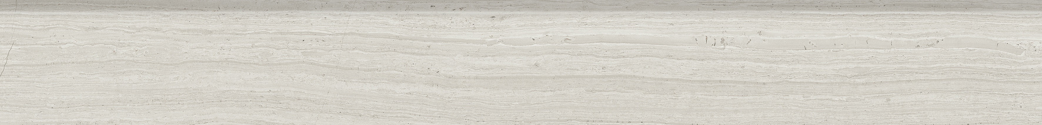 Mayfair Strada Ash porcelain trim by Anatolia, top-down product view, 3"×24"×11/32" size. Indian porcelain for floors and walls.