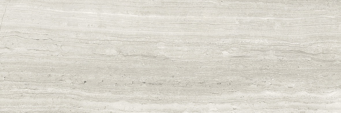 Mayfair Strada Ash porcelain field tile by Anatolia, top-down product view, 4"×12"×11/32" size. Indian porcelain for floors and walls.