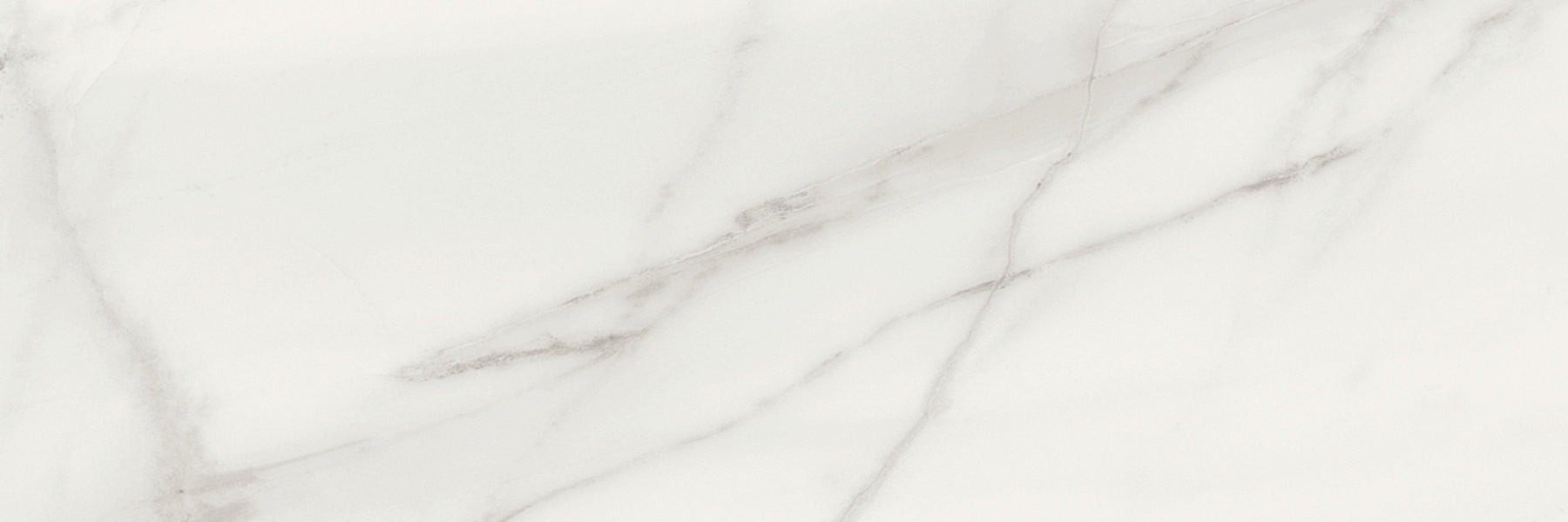 Mayfair Volakas Grigio porcelain field tile by Anatolia, top-down product view, 4"×12"×11/32" size. Indian porcelain for floors and walls.