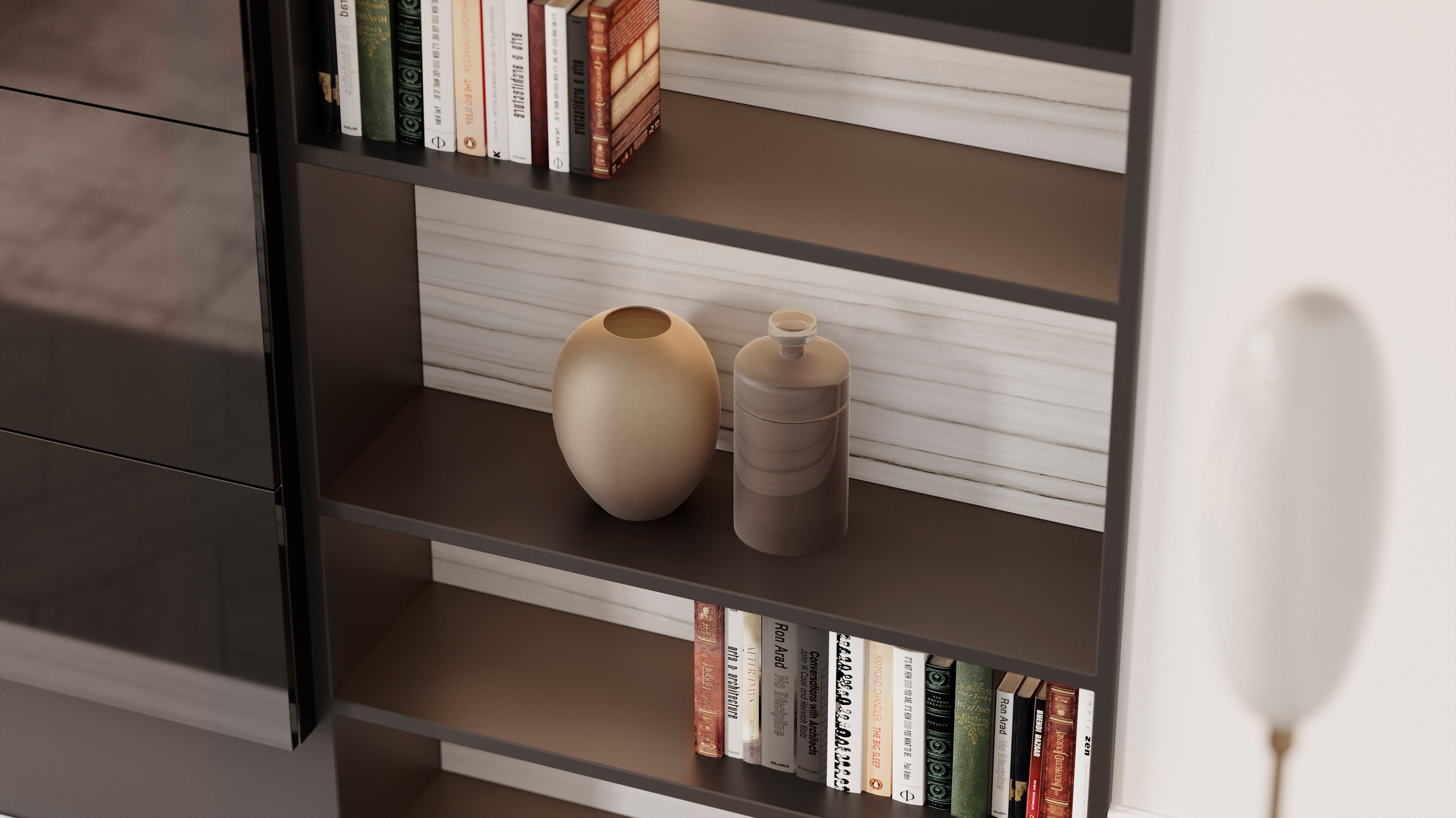 Mayfair Zebrino porcelain trim by Anatolia, top-down product view, 3"×24"×11/32" size. Indian porcelain for floors and walls.