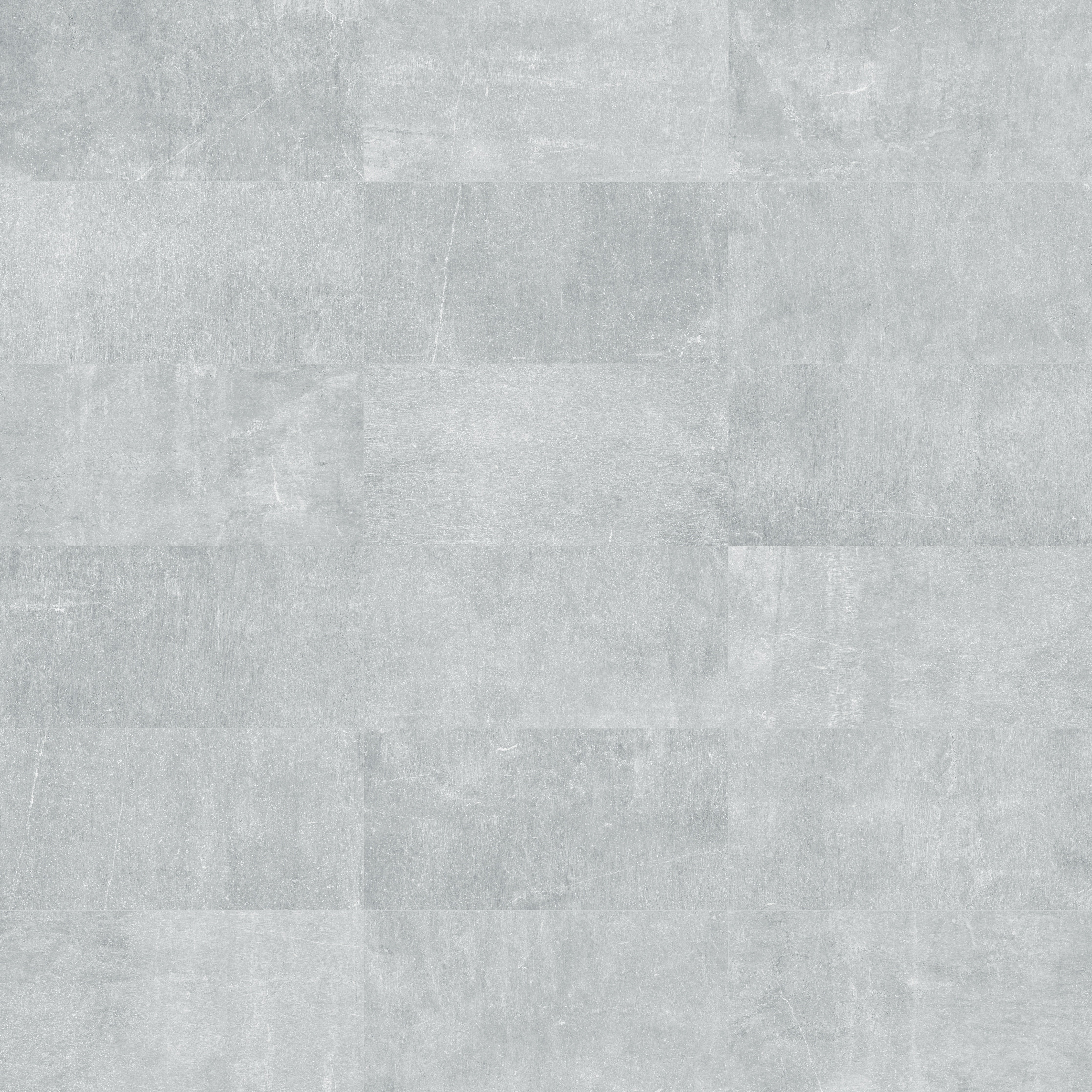 Nexus Ice porcelain trim by Anatolia, top-down product view, 3"×12"×3/8" size. Turkish porcelain for floors and walls.