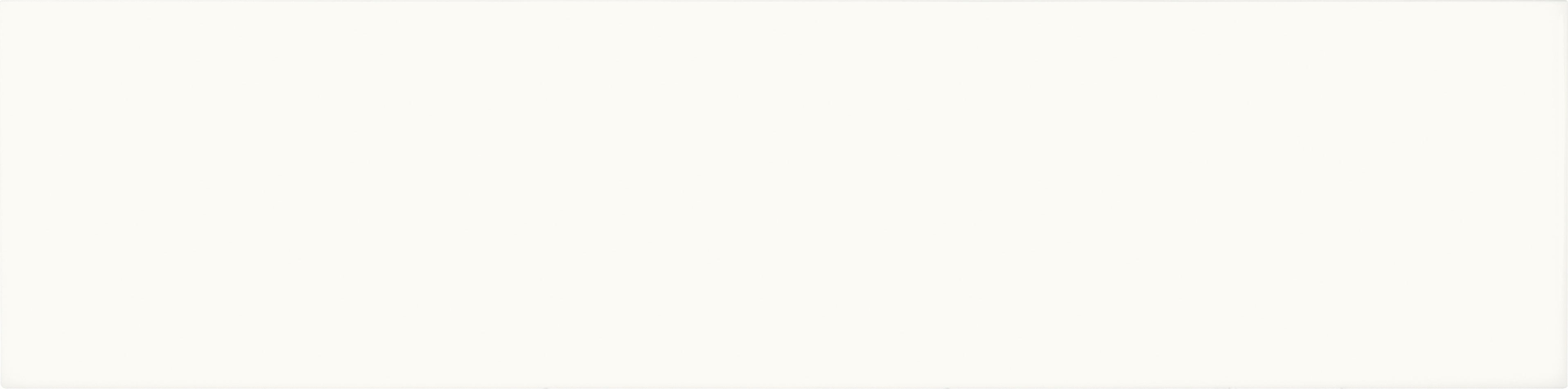Purity Ivory ceramic field tile by Anatolia, top-down product view, 4"×16"×5/16" size. Vietnamese ceramic for floors and walls.