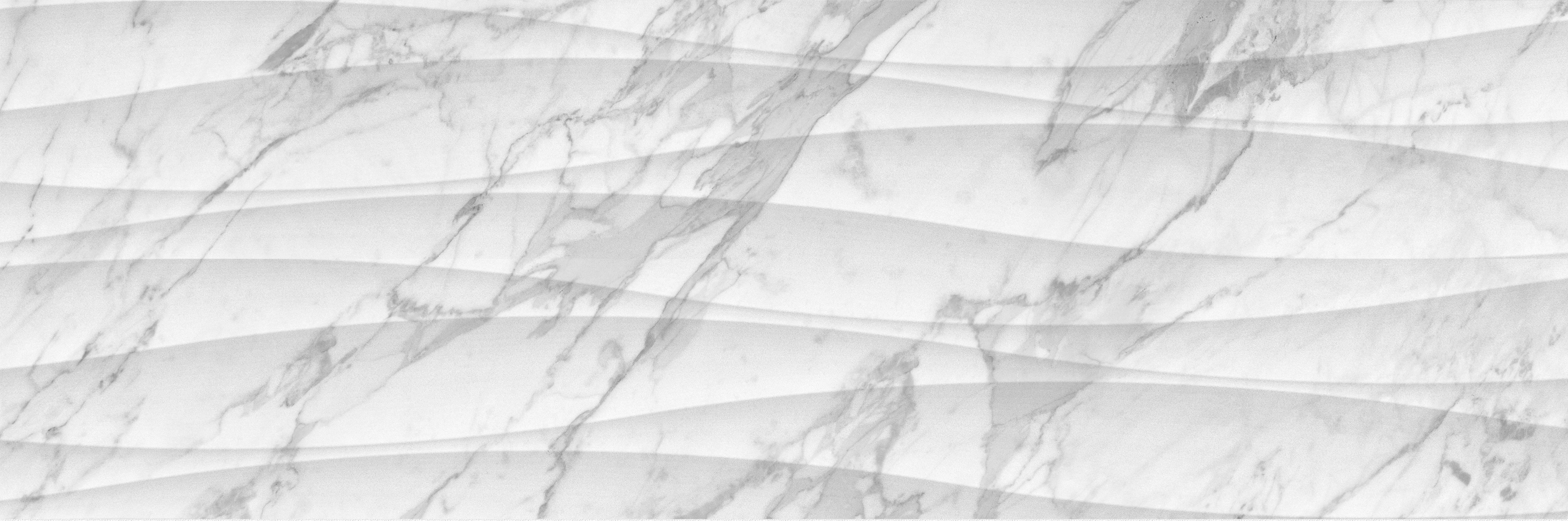 Raffino Bianco Vita ceramic field tile by Anatolia, top-down product view, 12"×36"×3/8" size. Turkish ceramic for floors and walls.