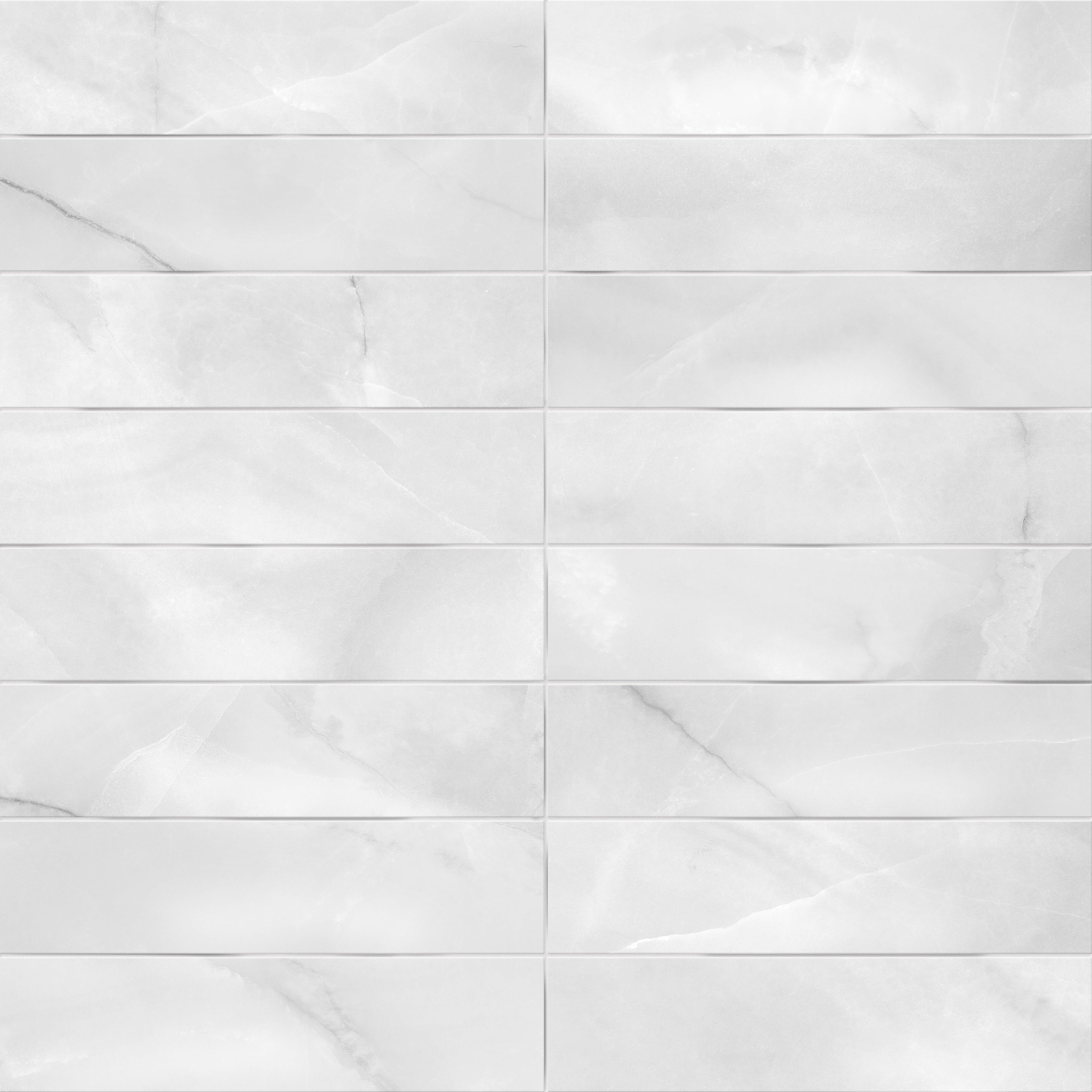 Raffino Onyx Suave ceramic field tile by Anatolia, product image, 3"×12"×11/32" size. Turkish ceramic for floors and walls.