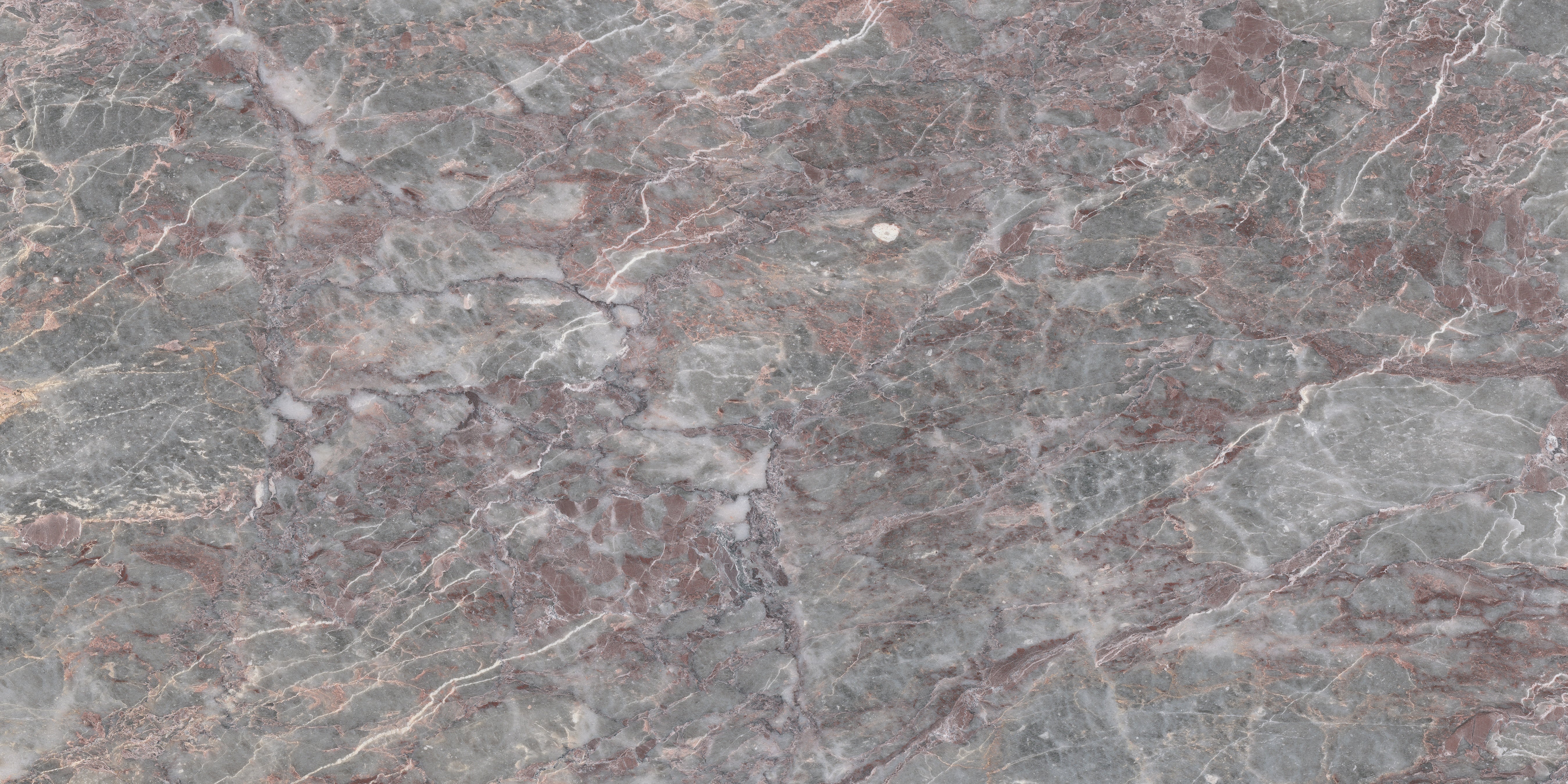 Sereno Burgundy marble field tile by Anatolia, alternate product view 2, 18"×36"×3/8" size. Turkish marble for floors and walls.