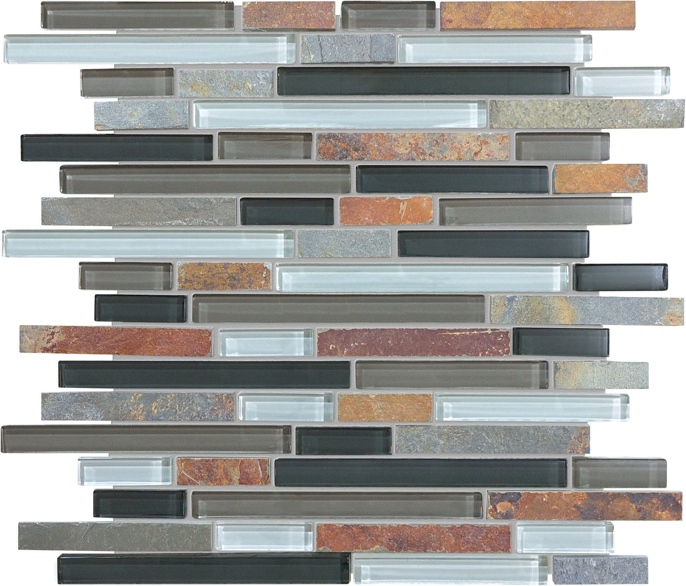 mosaic by Anatolia Tile, top-down product view. Premium porcelain for floors and walls.