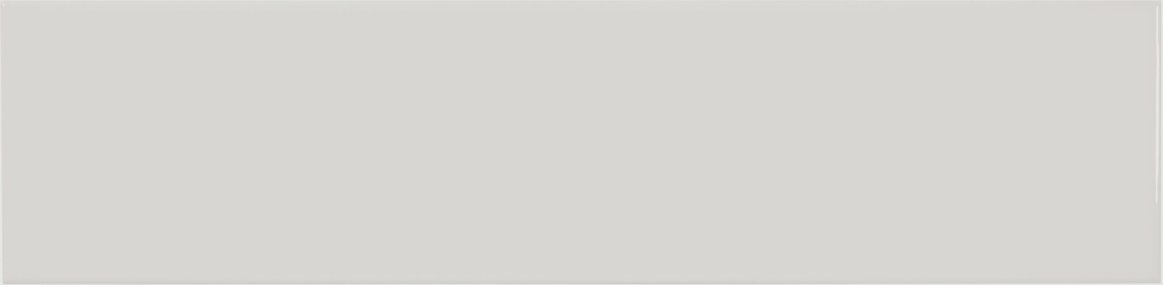 Soho Halo Grey ceramic field tile by Anatolia, top-down product view, 4"×16"×5/16" size. Turkish ceramic for floors and walls.