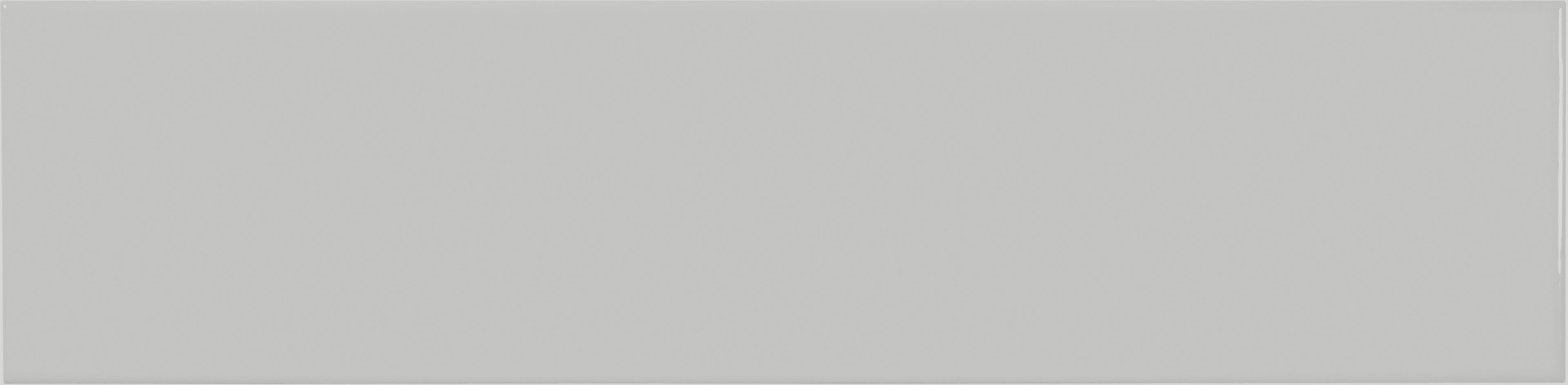 Soho Loft Grey ceramic field tile by Anatolia, top-down product view, 4"×16"×5/16" size. Turkish ceramic for floors and walls.