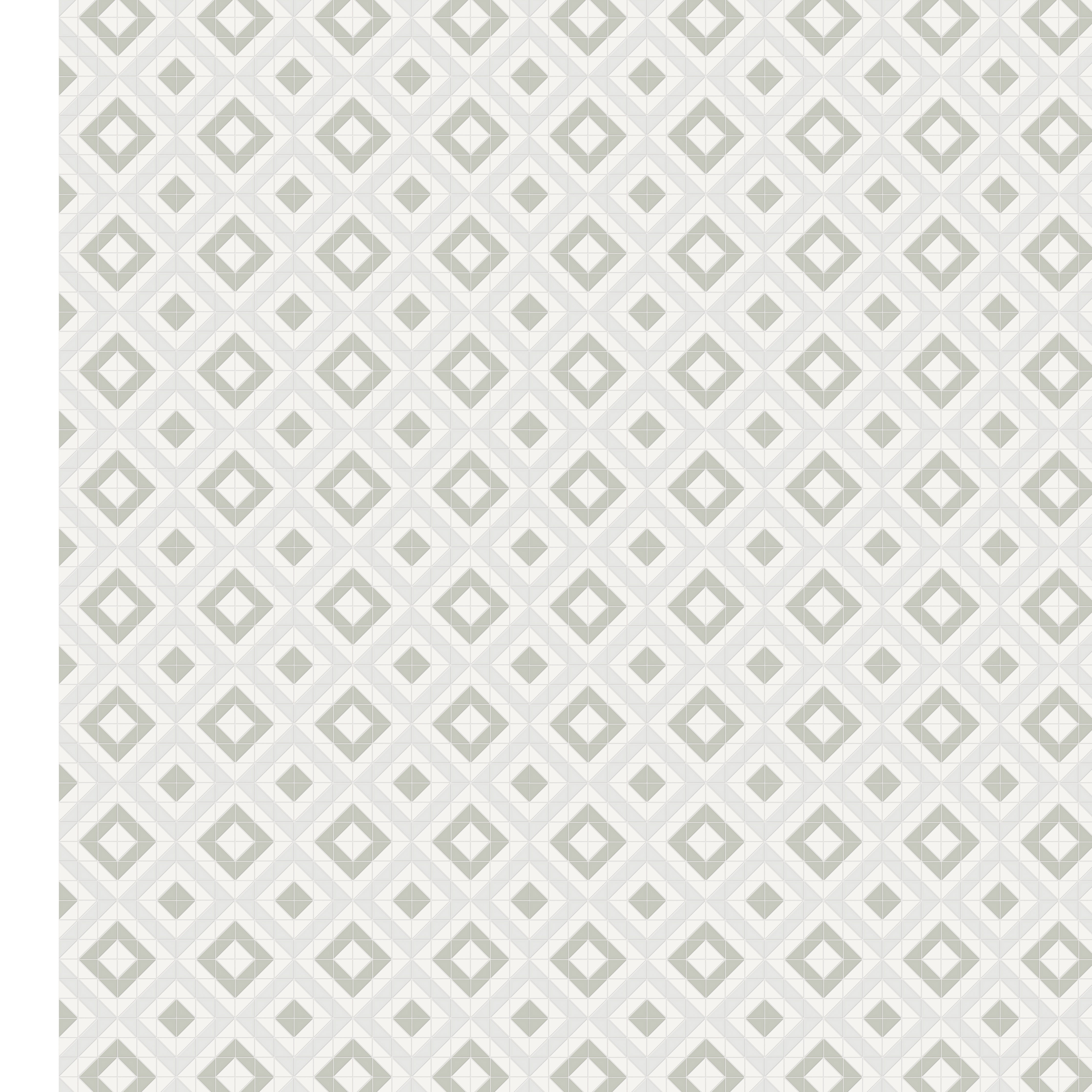 Soho Morning Blend porcelain mosaic by Anatolia, top-down product view, 10"×10"×1/4" size. Malaysian porcelain for floors and walls.