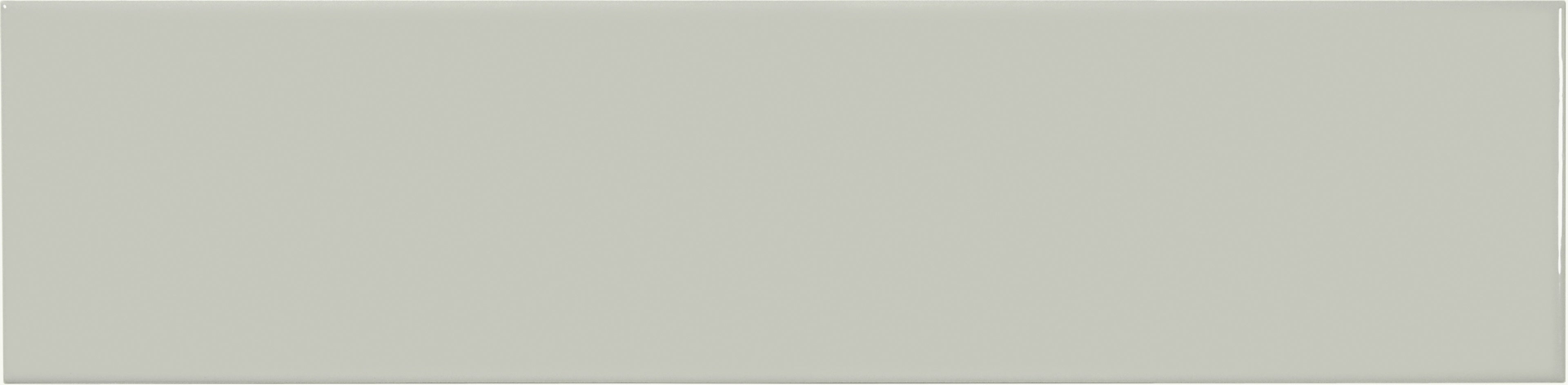 Soho Soft Sage ceramic field tile by Anatolia, top-down product view, 4"×16"×5/16" size. Turkish ceramic for floors and walls.