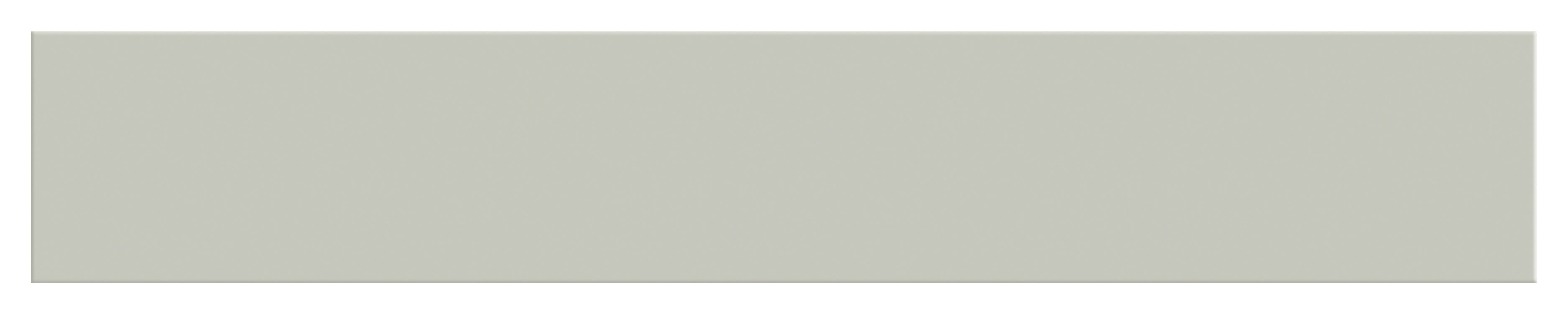 Soho Soft Sage ceramic field tile by Anatolia, top-down product view, 2"×12"×11/32" size. Turkish ceramic for floors and walls.