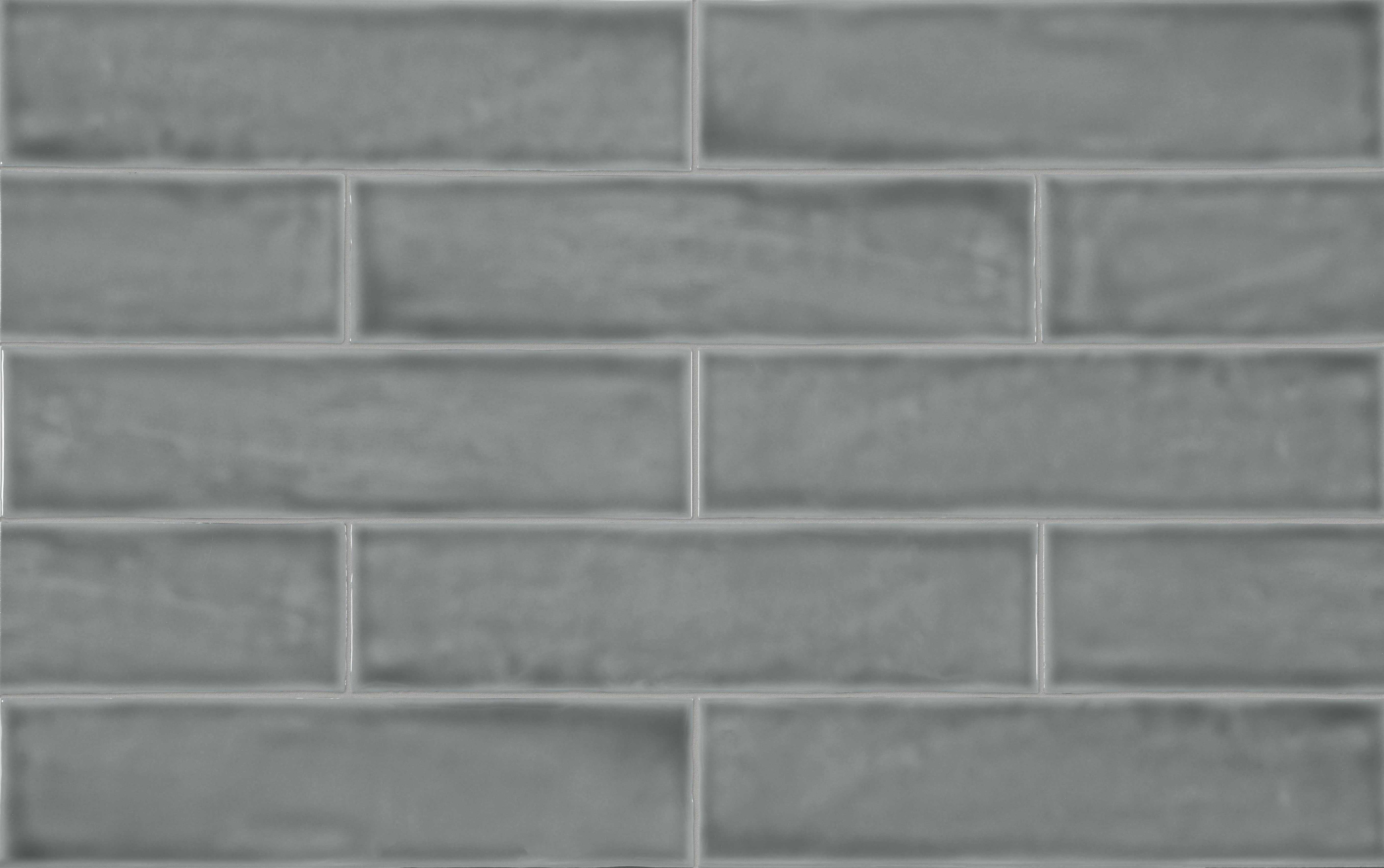 Teramoda Charcoal ceramic field tile by Anatolia, top-down product view, 3"×12"×11/32" size. Vietnamese ceramic for floors and walls.
