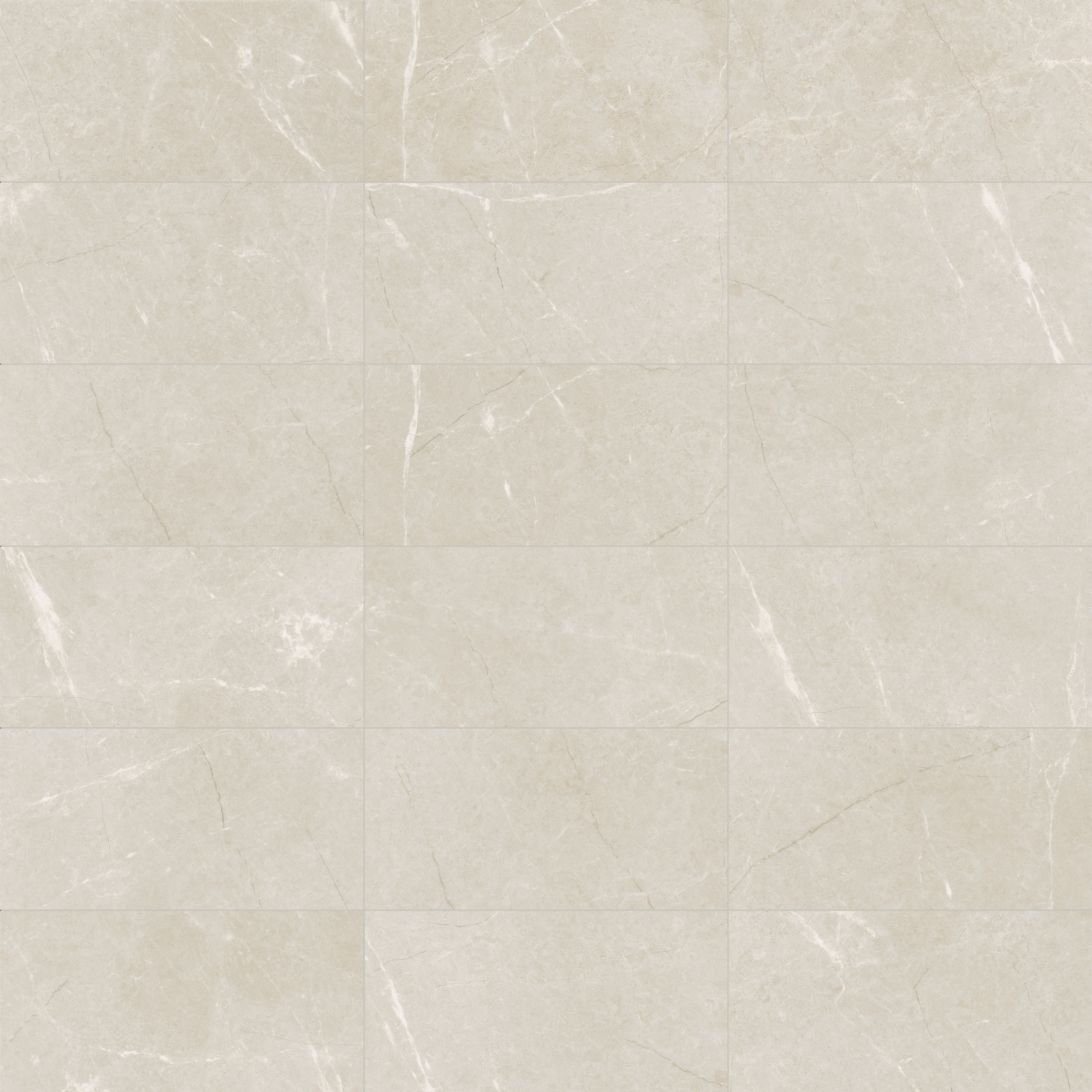 Torino Avorio porcelain trim by Anatolia, top-down product view, 3"×12"×11/32" size. Turkish porcelain for floors and walls.