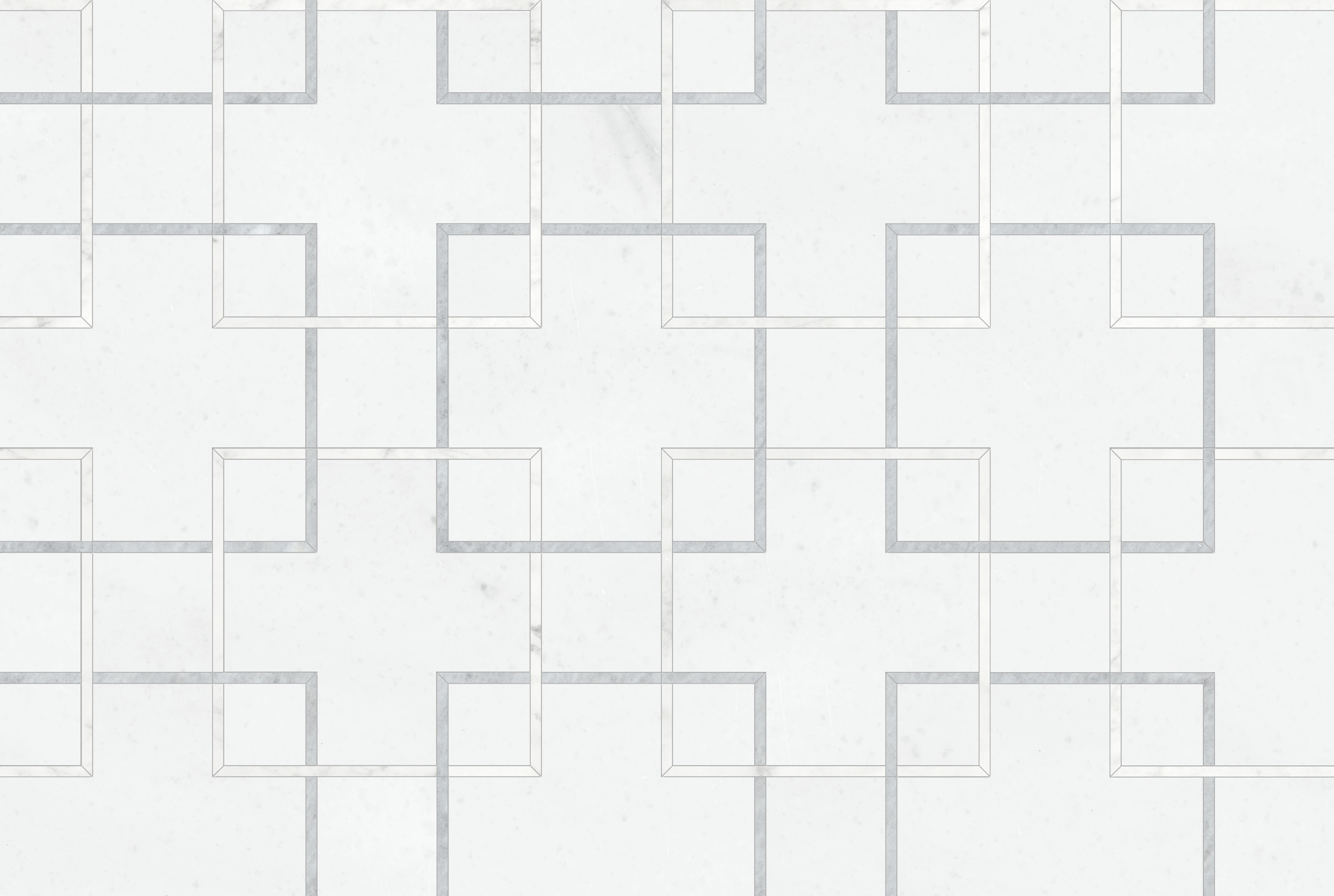Utopio Dove mixed mosaic by Anatolia, top-down product view, 10 3/4"×10 3/4"×3/8" size. Turkish mixed for floors and walls.