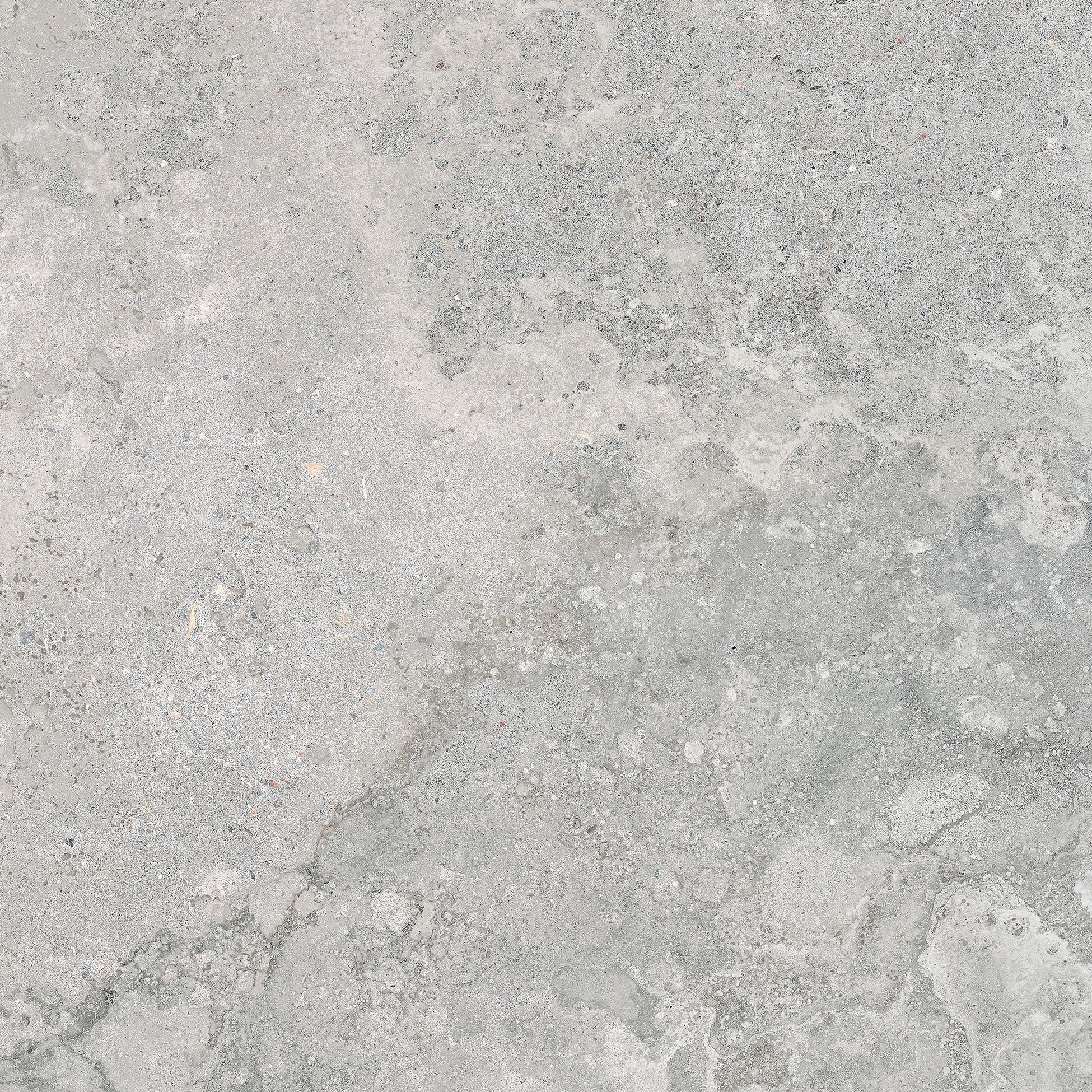 Veneta Argento porcelain field tile by Anatolia, top-down product view, 13"×9/32" size. Turkish porcelain for floors and walls.