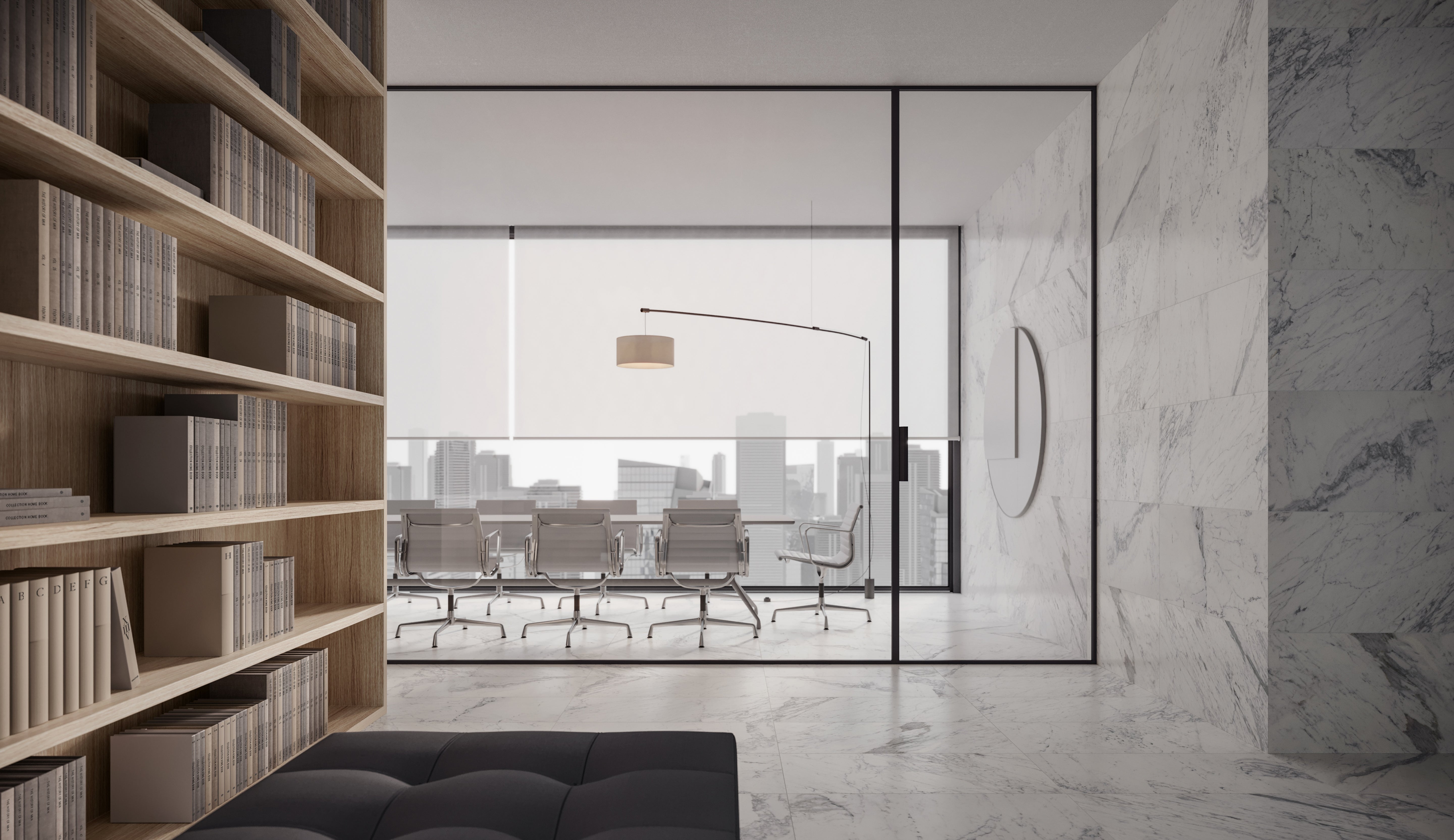 Virtue Bianco marble trim by Anatolia, top-down product view, 1/2"×12"×5/8" size. Turkish marble for floors and walls.