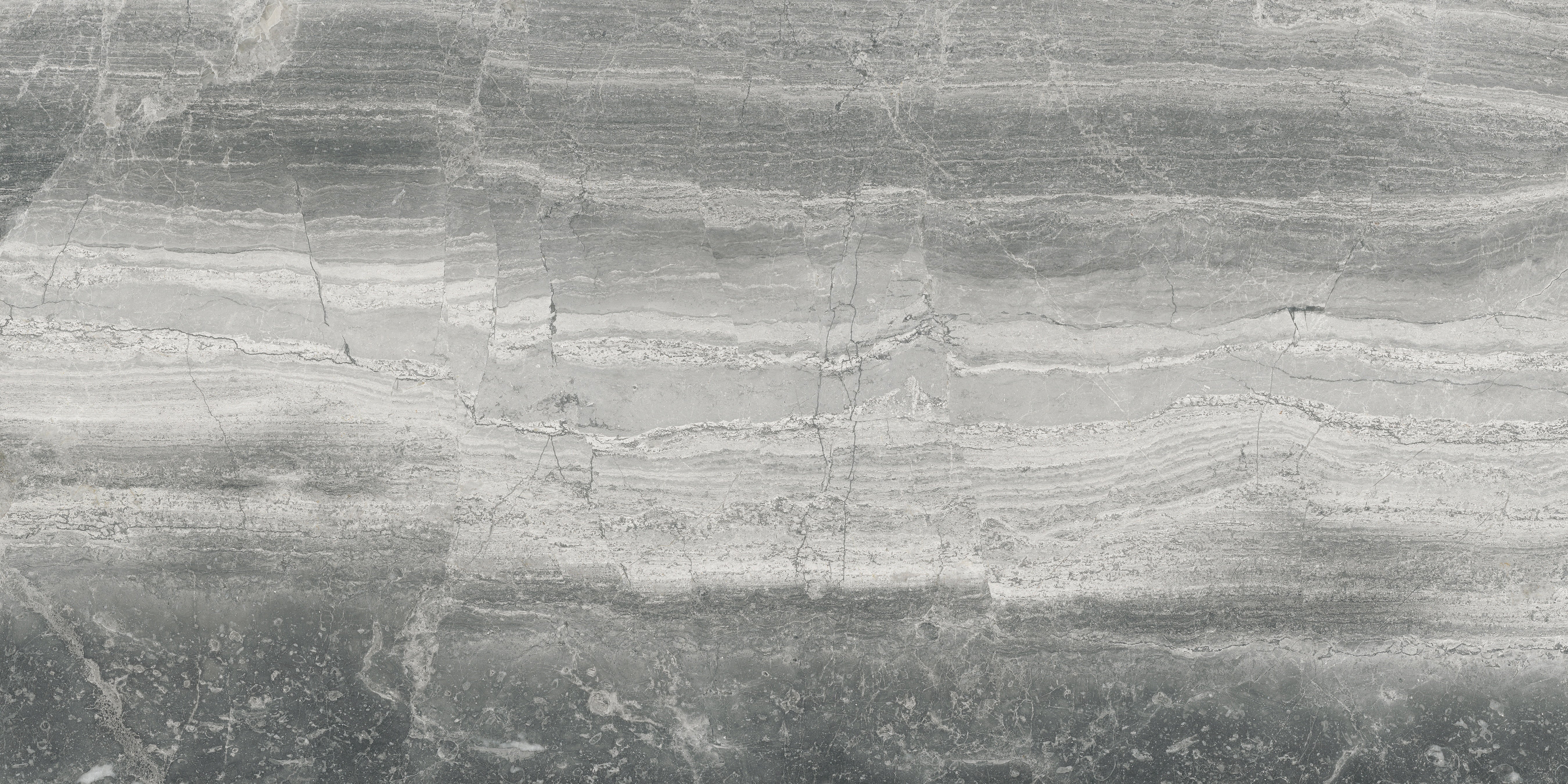 Volcana Notte marble field tile by Anatolia, top-down product view, 18"×36"×15/32" size. Turkish marble for floors and walls.