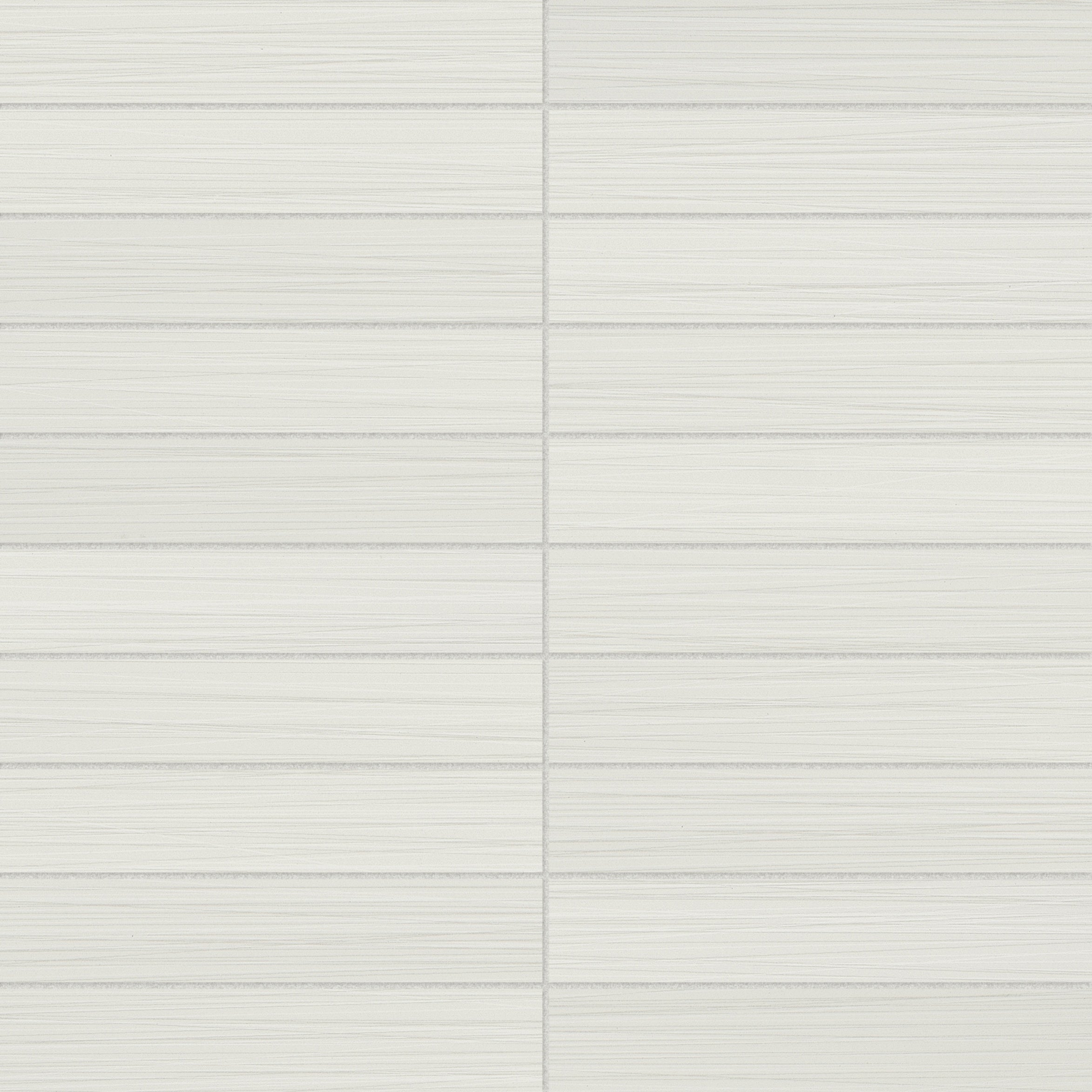 Zera Annex Bianco porcelain mosaic by Anatolia, top-down product view, 11 23/32"×11 23/32"×11/32" size. Malaysian porcelain for floors and walls.