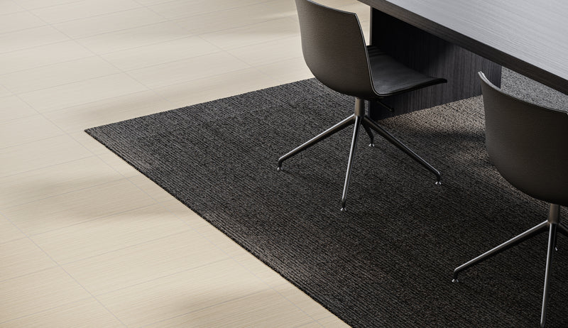 Anatolia Zera Annex Oyster matte porcelain tile in a room setting — available at Surface Group lifestyle image