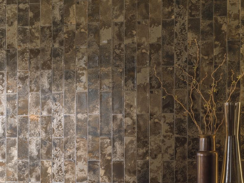 Nebula Brown Wall Tile | 3x12x8.5-mm | gloss | Surface Group