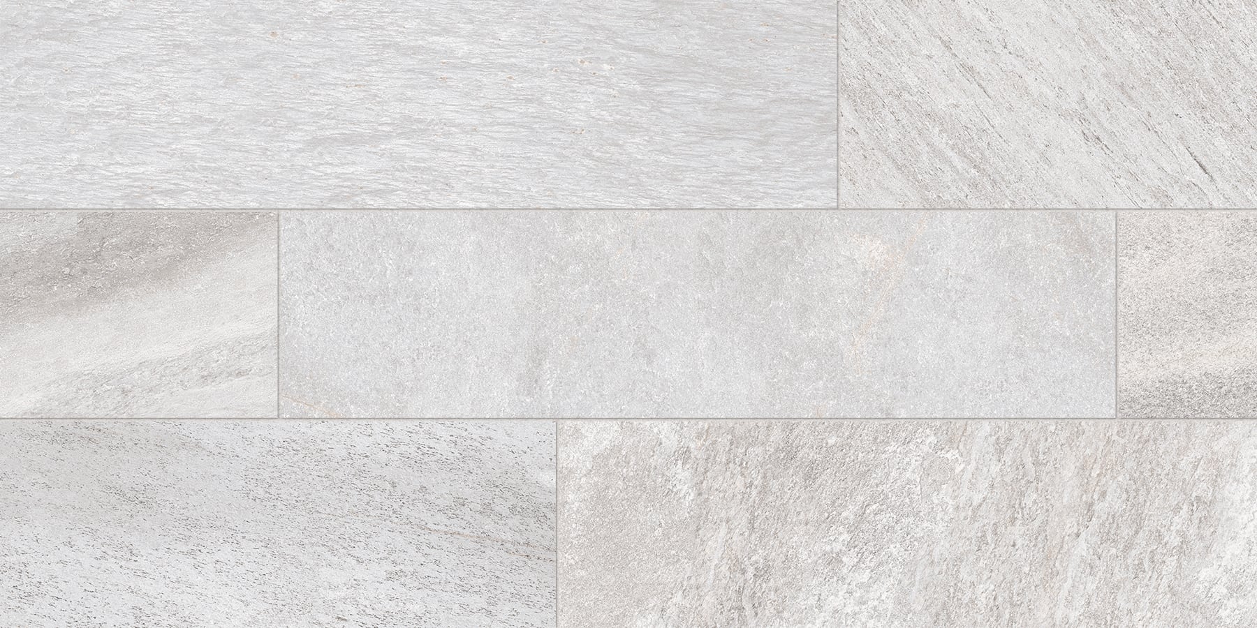 QUARTZ: White Paving Tile (12"x48"x20-mm | grip)
