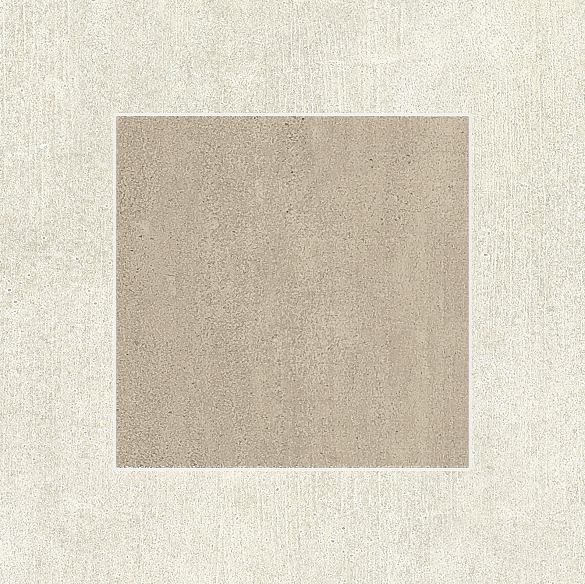 On Square Avorio/Sabbia porcelain decorative accent tile by Emil, 11 13/16"x11 13/16"x9.5-mm size. Premium Italian porcelain for floors and walls.