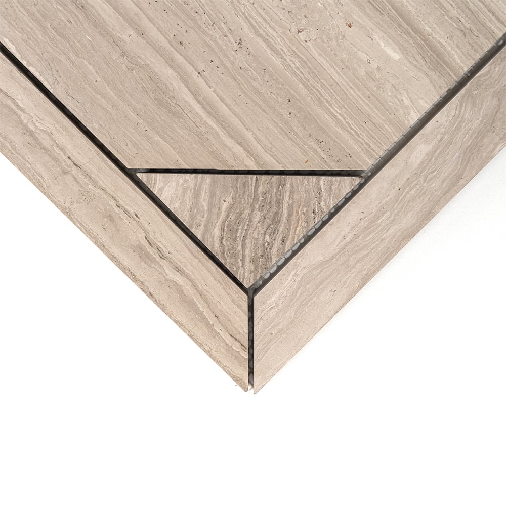 Haisa Light Serie Parquet Marble Mosaic (12 1/4"×16 3/16"×3/8" | honed | straight cut)
