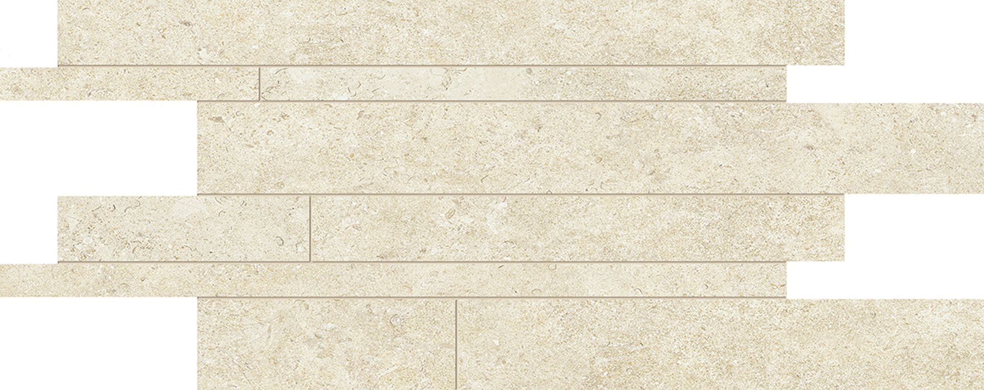 Landscape Avorio porcelain decorative accent tile by Emil, silktech finish, 11 13/16"x23 5/8"x9.5-mm size. Premium Italian porcelain for floors and walls.