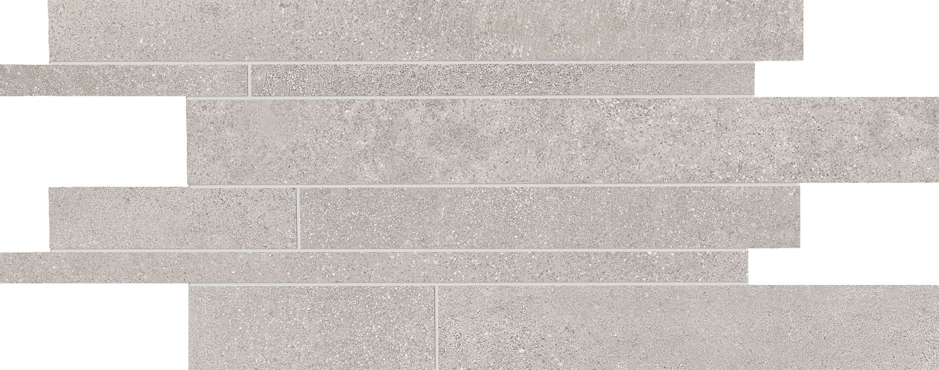 Be-Square Concrete porcelain decorative accent tile by Emil, 11 13/16"x23 5/8"x6.5-mm size. Premium Italian porcelain for floors and walls.