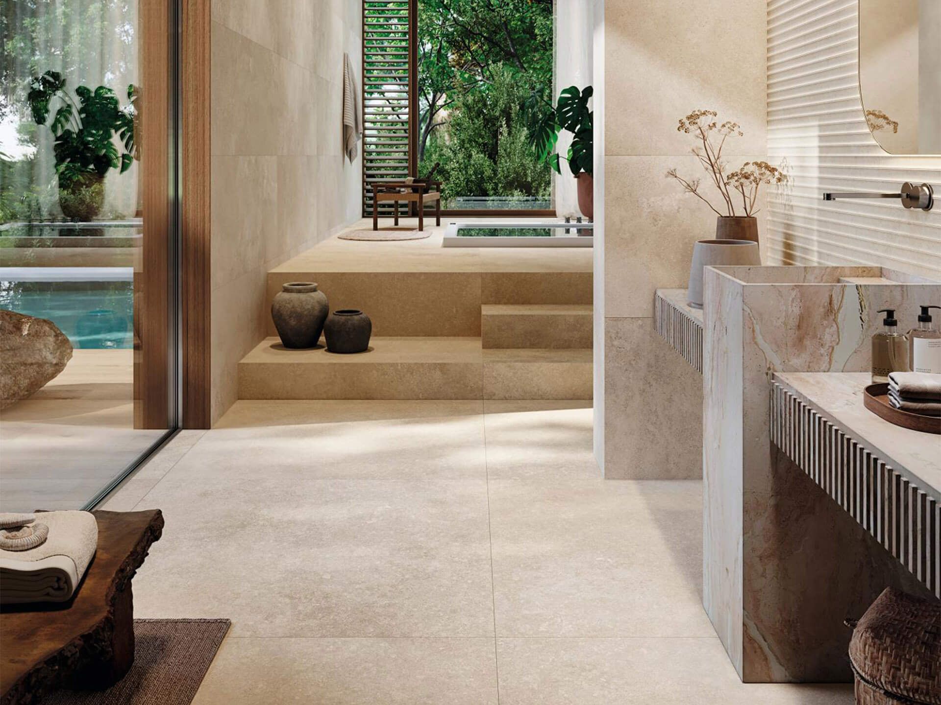 Verona Bone Floor Tile (47x47x8.5-mm | matt)