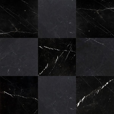 Negro Marquina Polished & Honed Checkerboard – Marble collection