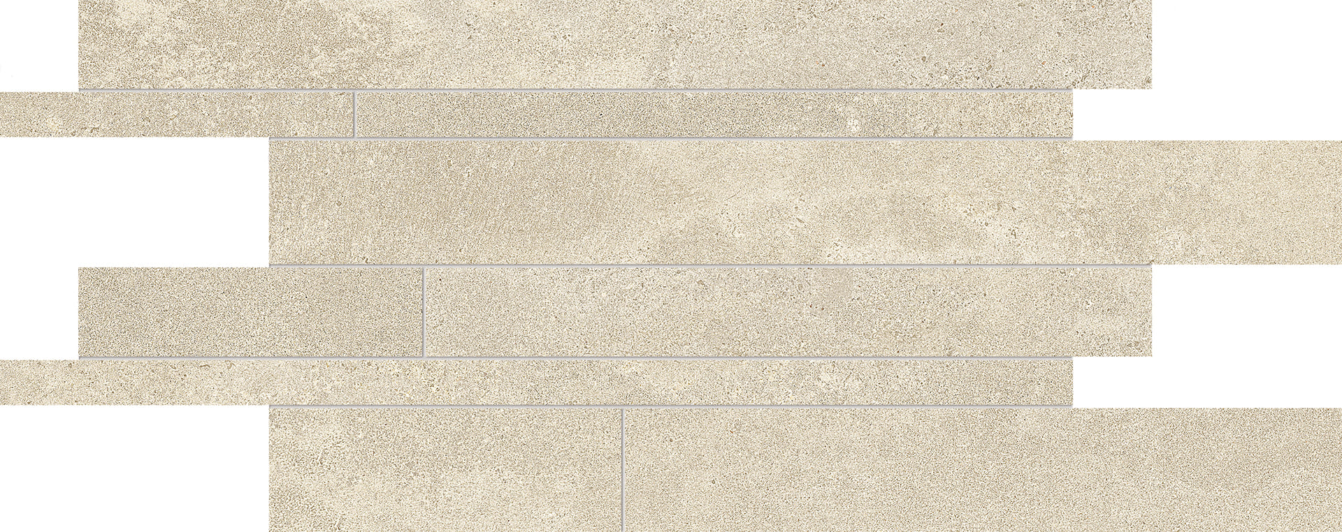 Re-Play Concrete Sand porcelain decorative accent tile by Emil, 11 13/16"x23 5/8"x9.5-mm size. Premium Italian porcelain for floors and walls.