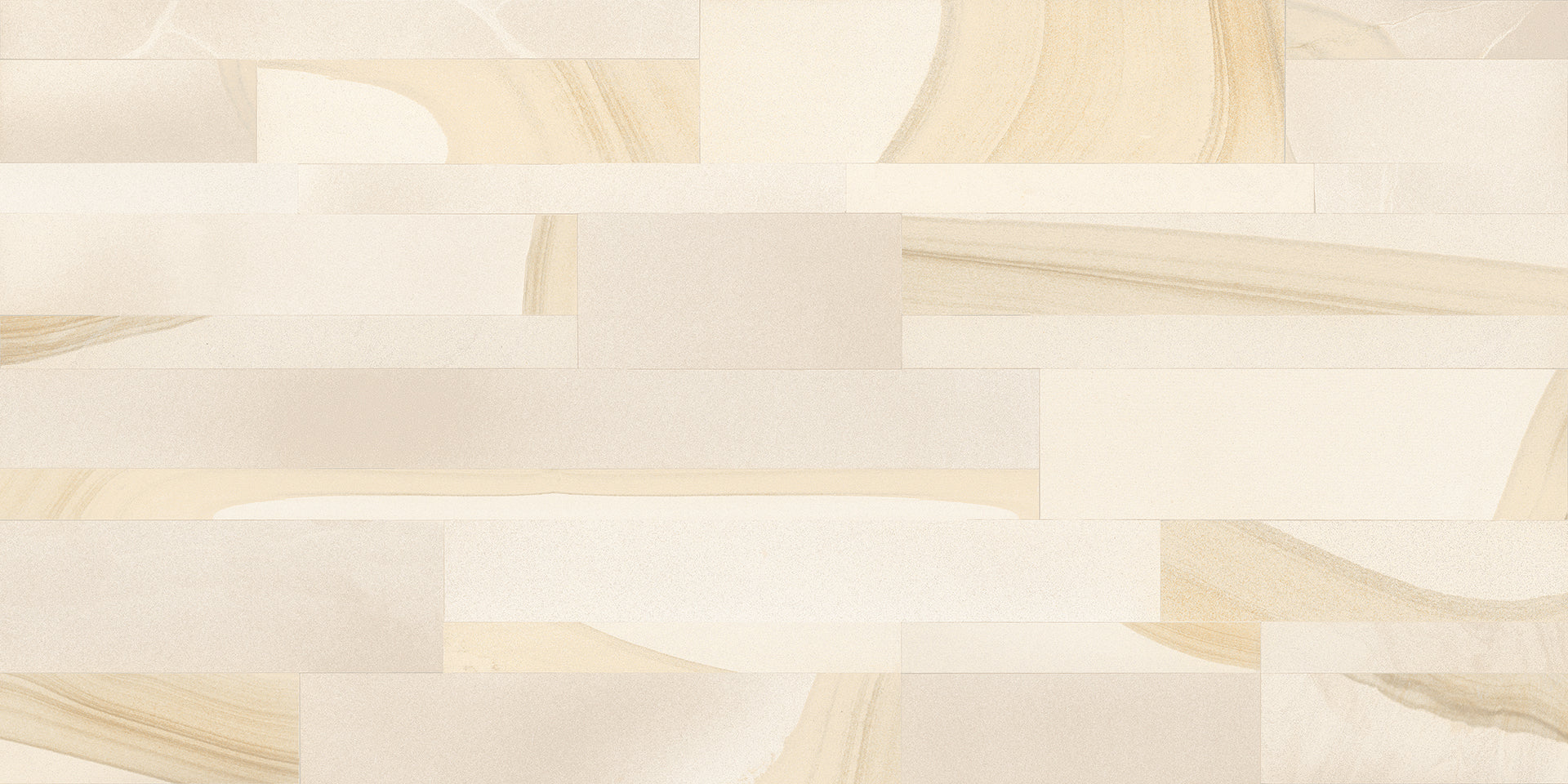 Varana Stone Beige porcelain field tile by Emil, silktech finish, 23 5/8"x47 1/4"x9-mm size. Premium Italian porcelain for floors and walls.